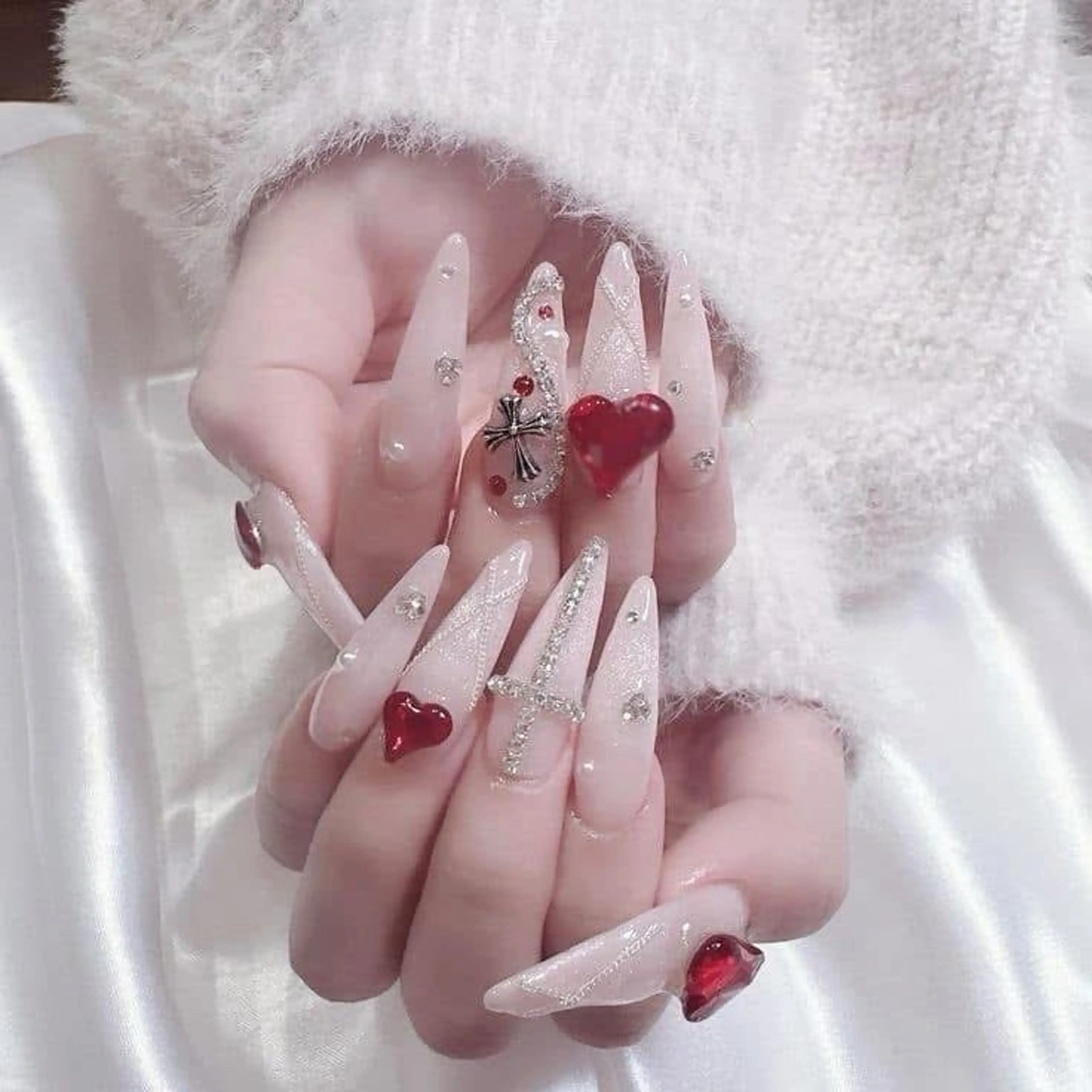 チップ長さ出し持ち込みデザインの写真