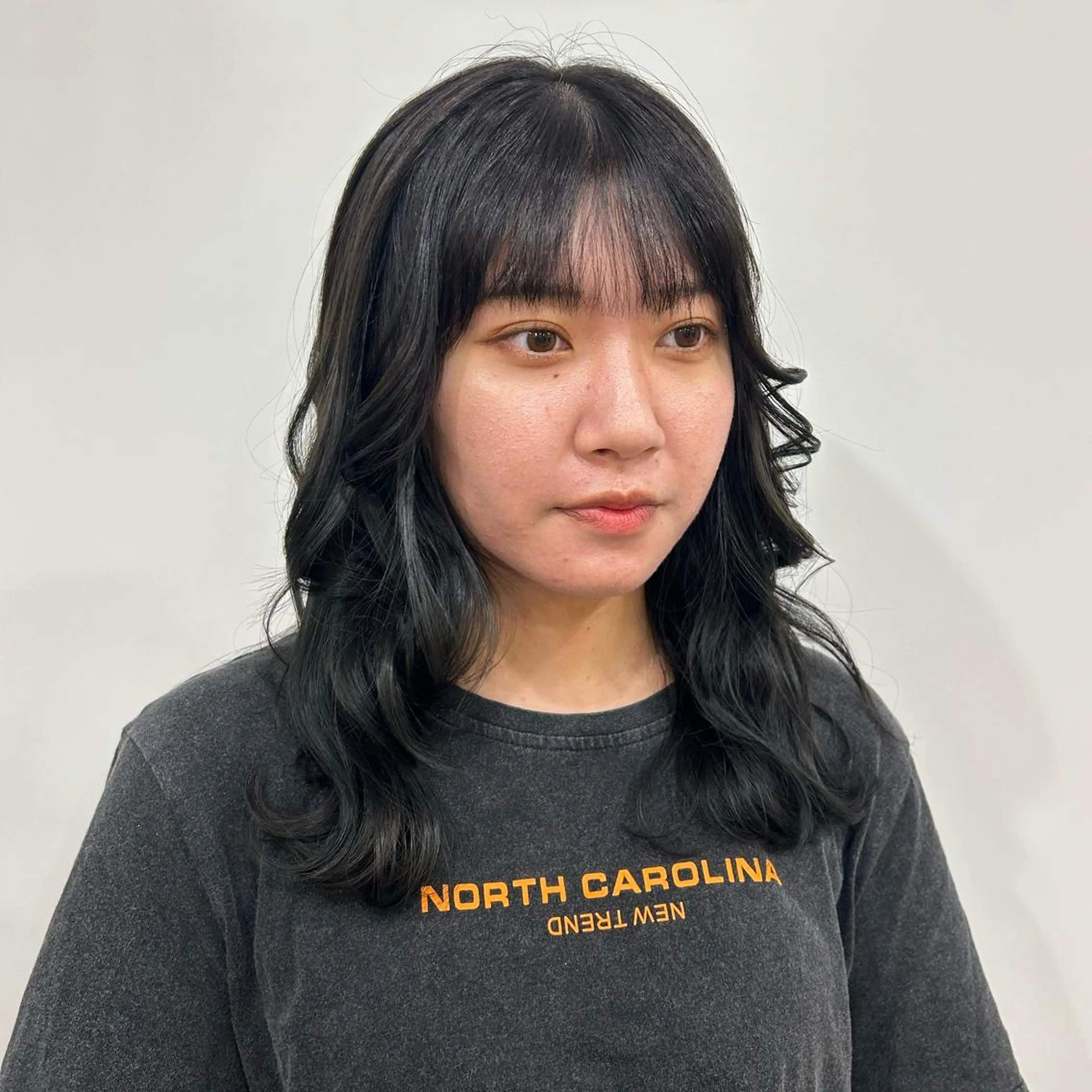 セミロング カラー ヘアアレンジ ヘアカラー トリートメント SHIAN八王子所属・SHIAN 八王子 🍑すずかのヘアスタイル