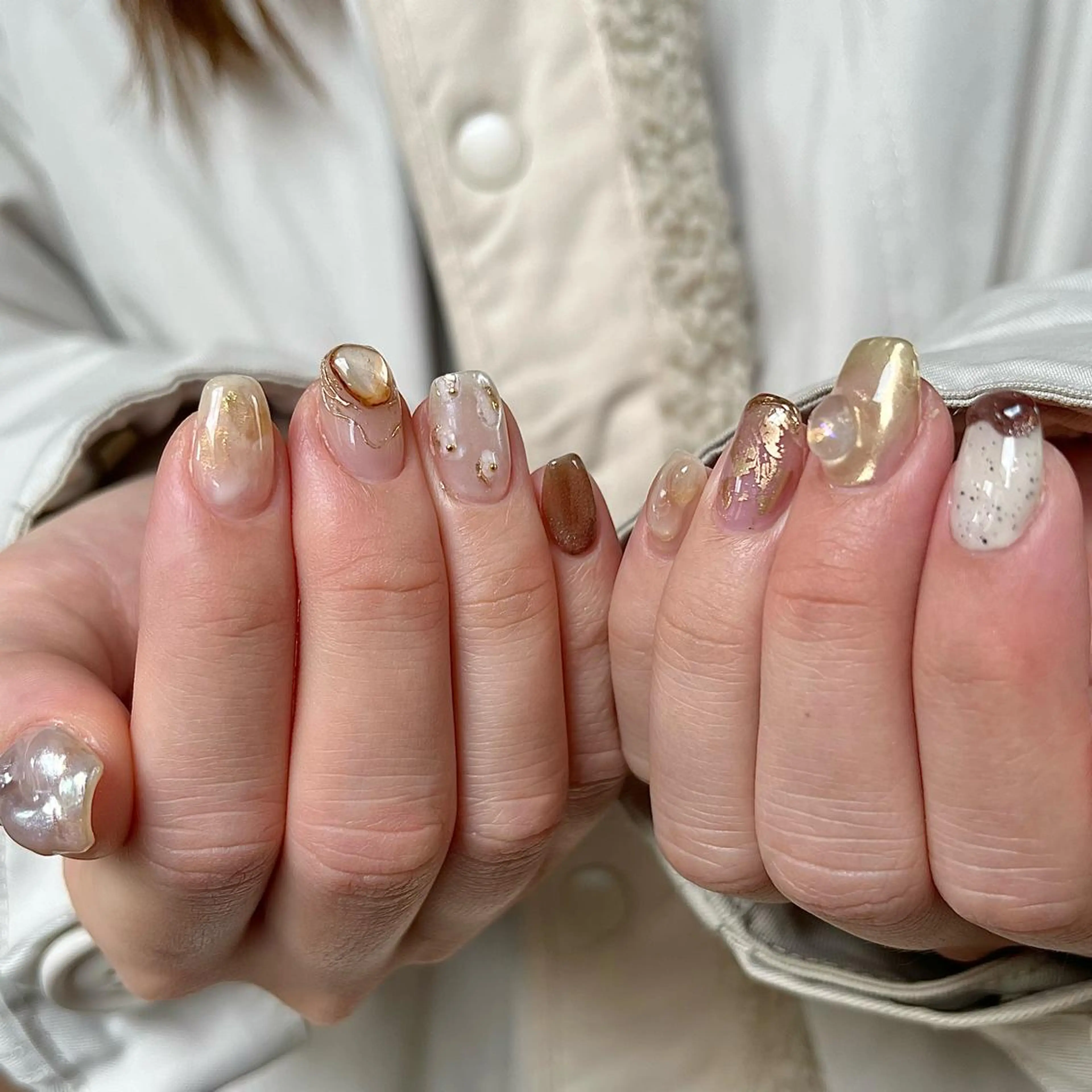 ネイル アートネイル ハンドネイル nail salon O (en)所属・vegh. nail／阿波座のネイルデザイン