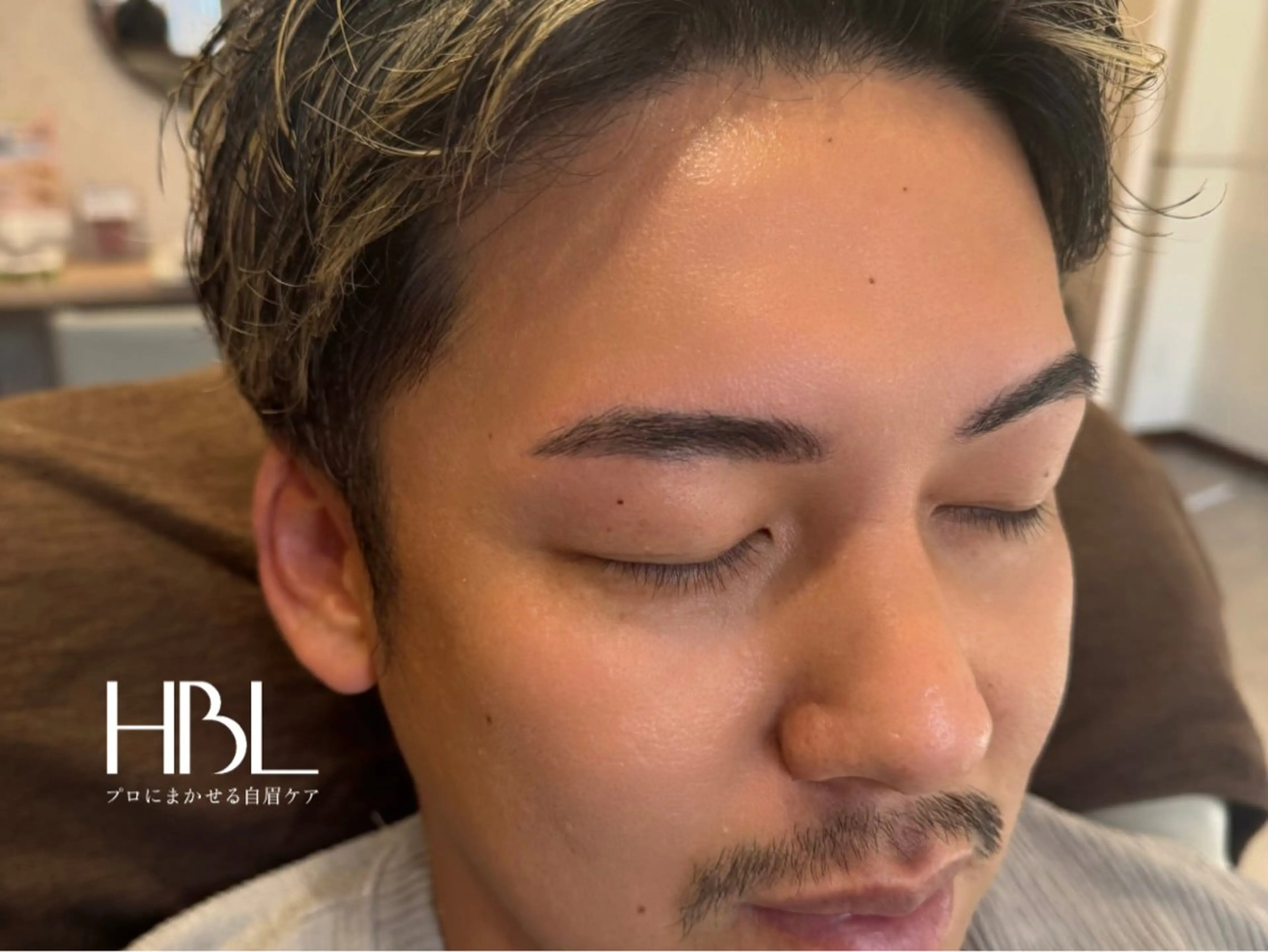 アイブロウ ハリウッドブロウリフト メンズアイブロウ GREEM グリームのネイルデザイン