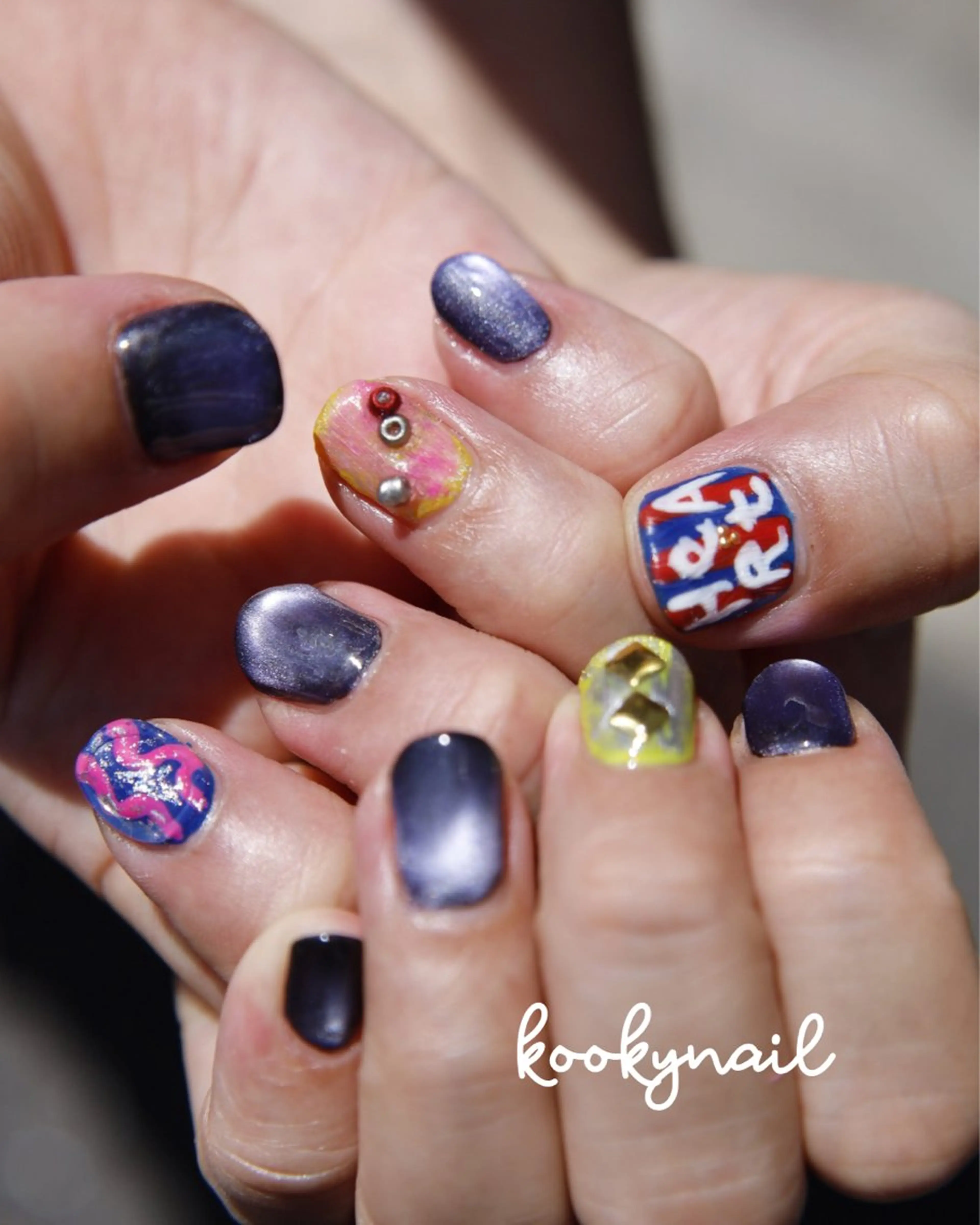 ネイル ハンドネイル kooky nail (予約はｲﾝｽﾀへ)のネイルデザイン