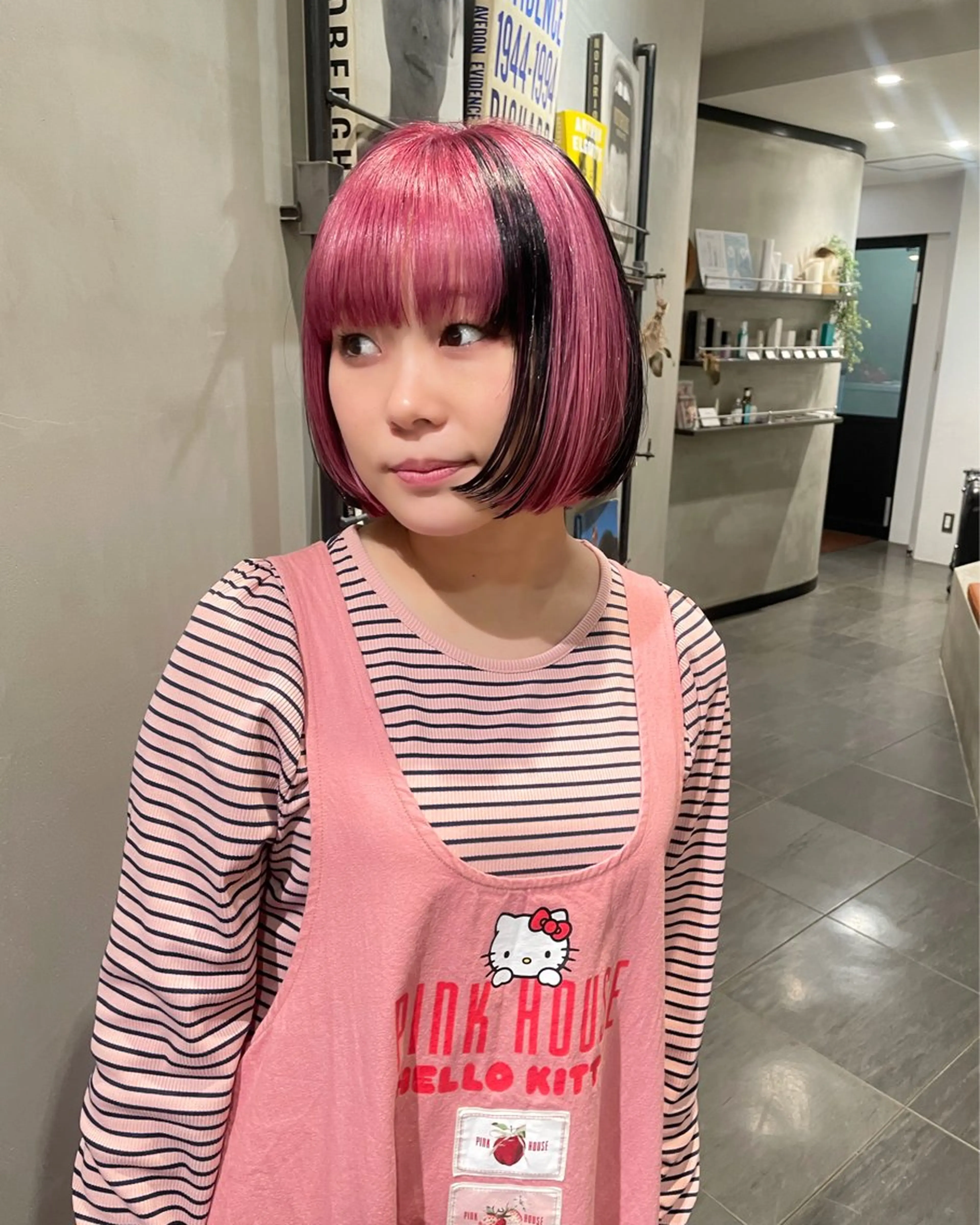 ショート カラー カット ヘアカラー トリートメント 優 作のヘアスタイル