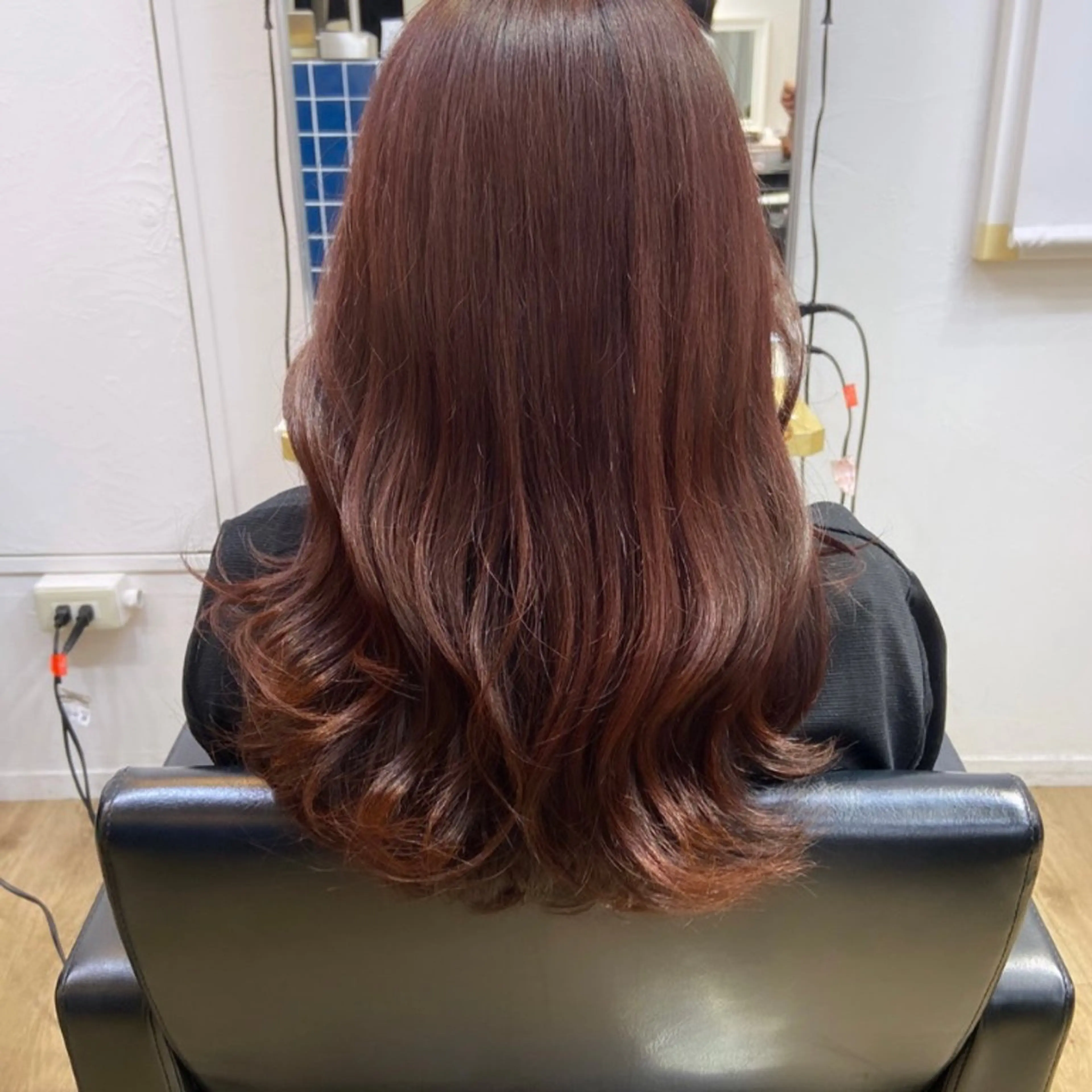 ミディアム カラー ベージュカラー ブリーチ ケアブリーチ 透明感カラー ダブルカラー mai 🎀 エクステモデル募集のヘアスタイル