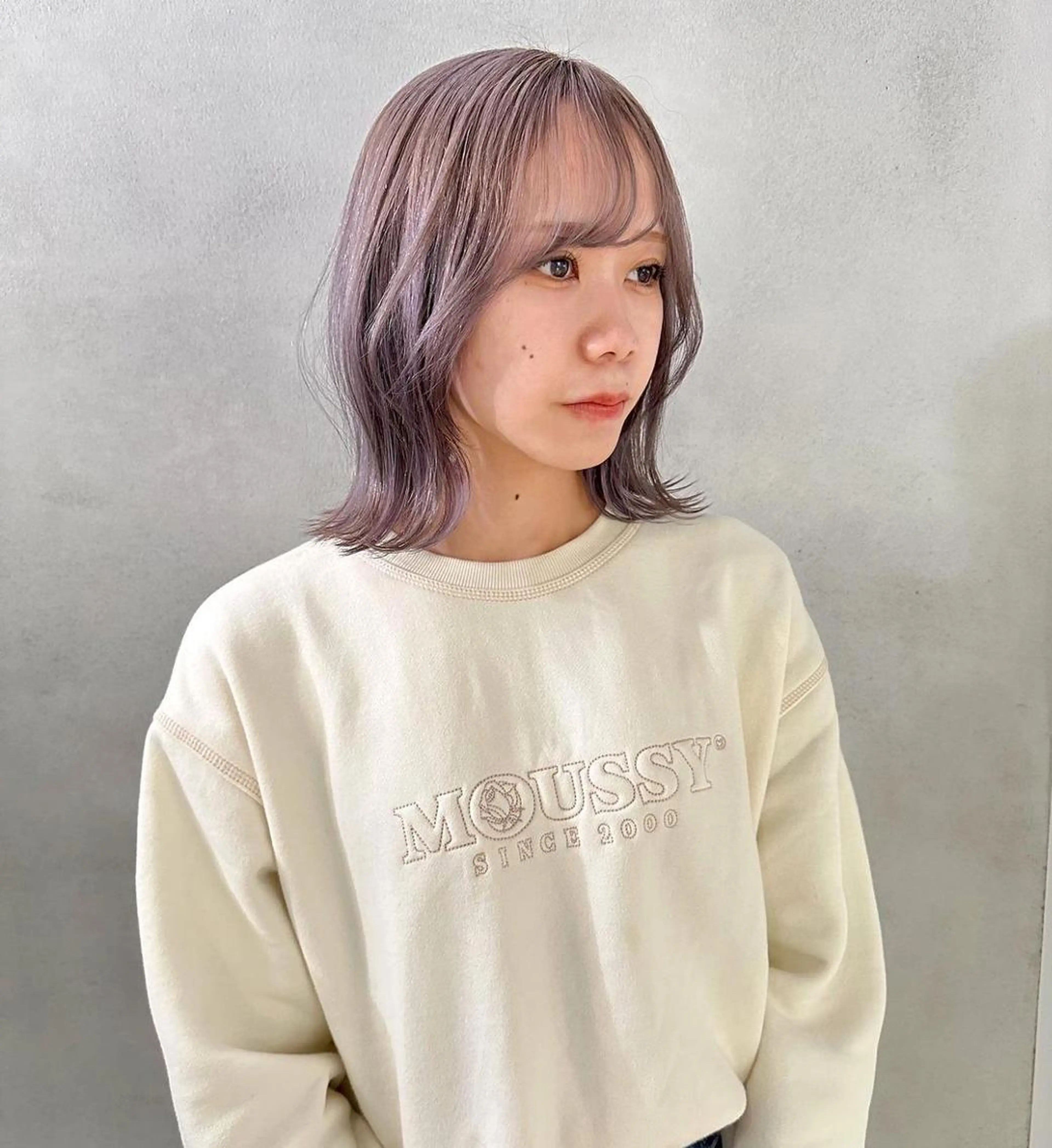 ミディアム ブリーチ、髪質改善 Noe心斎橋店のヘアスタイル