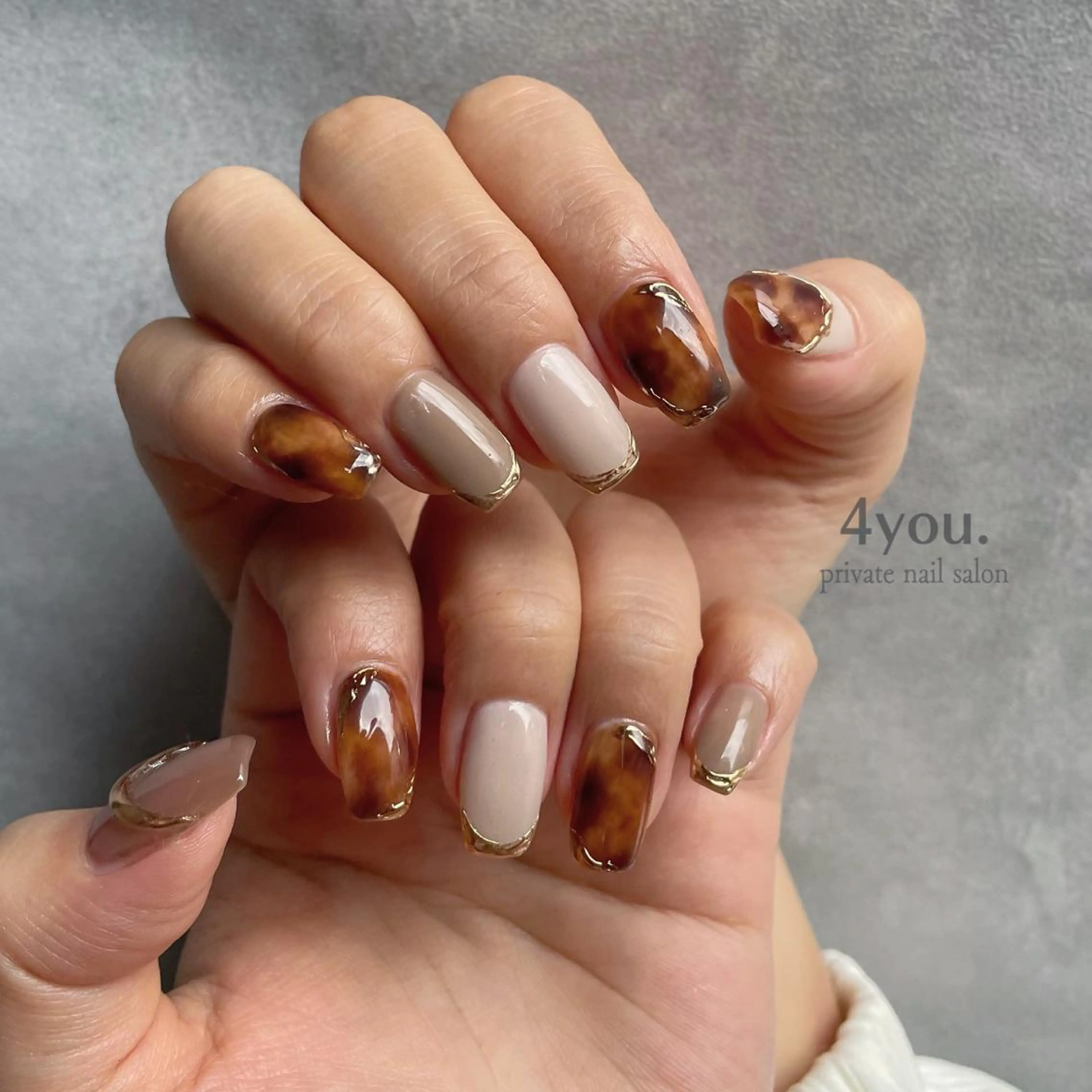 ネイル ハンドネイル nail salon ４ｙｏｕ．のネイルデザイン