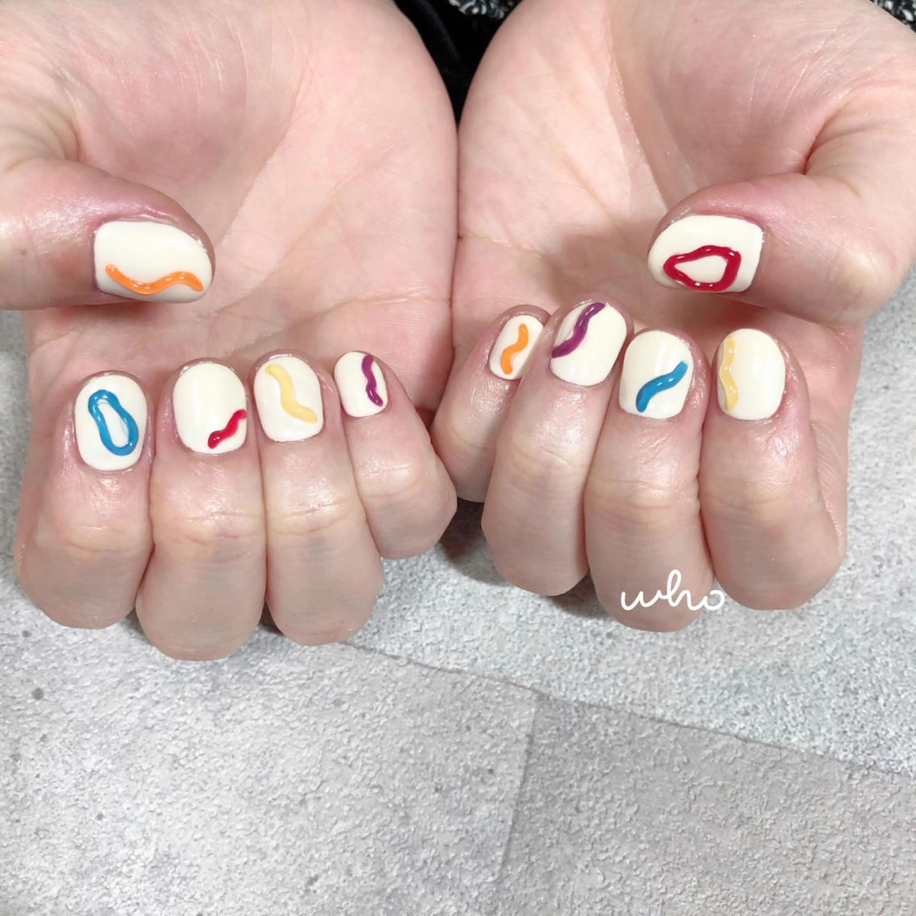 ネイル ハンドネイル NailSalon who...所属・n. fumikoのネイルデザイン