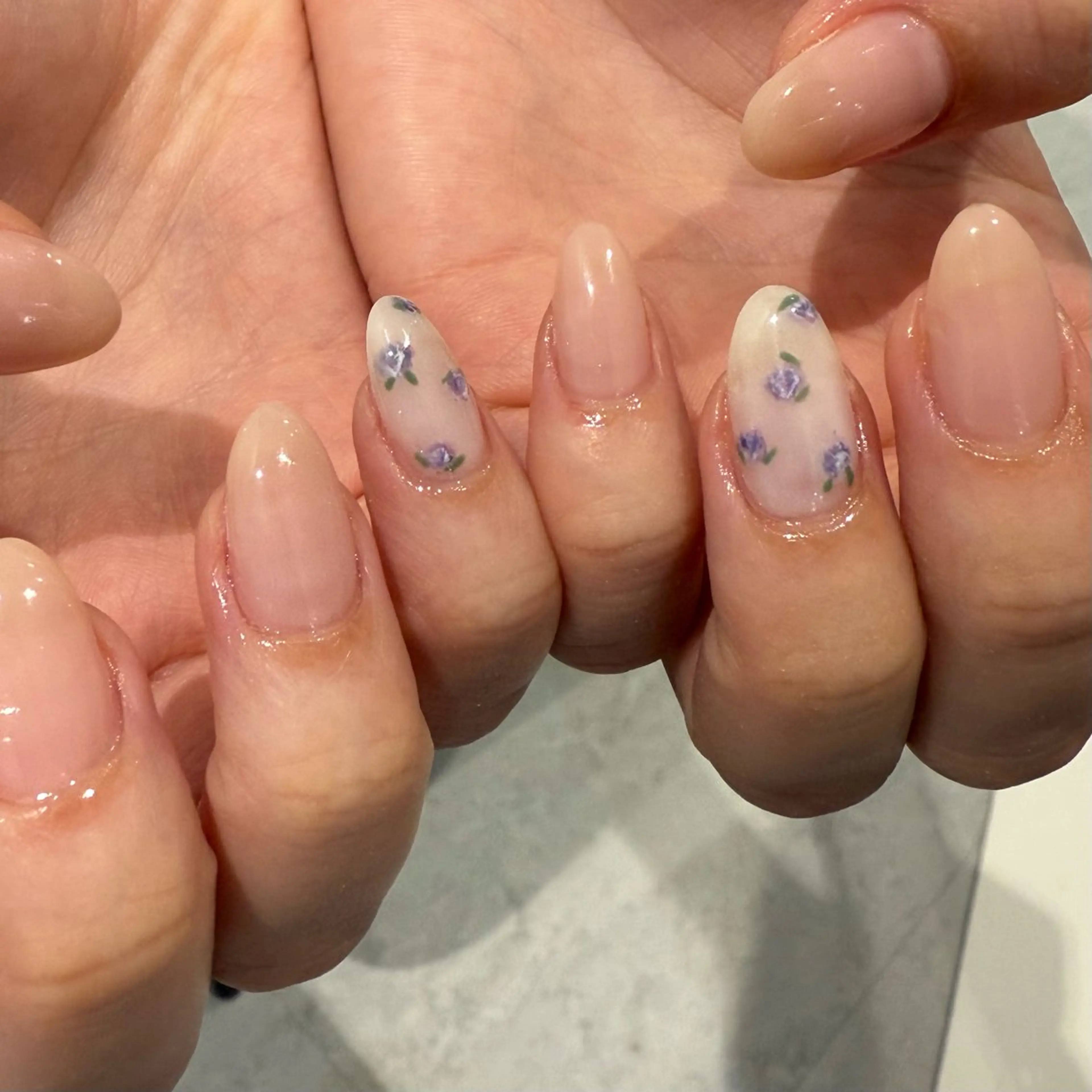ネイル ハンドネイル NORA nail UMEDA所属・nails by wakabaのネイルデザイン