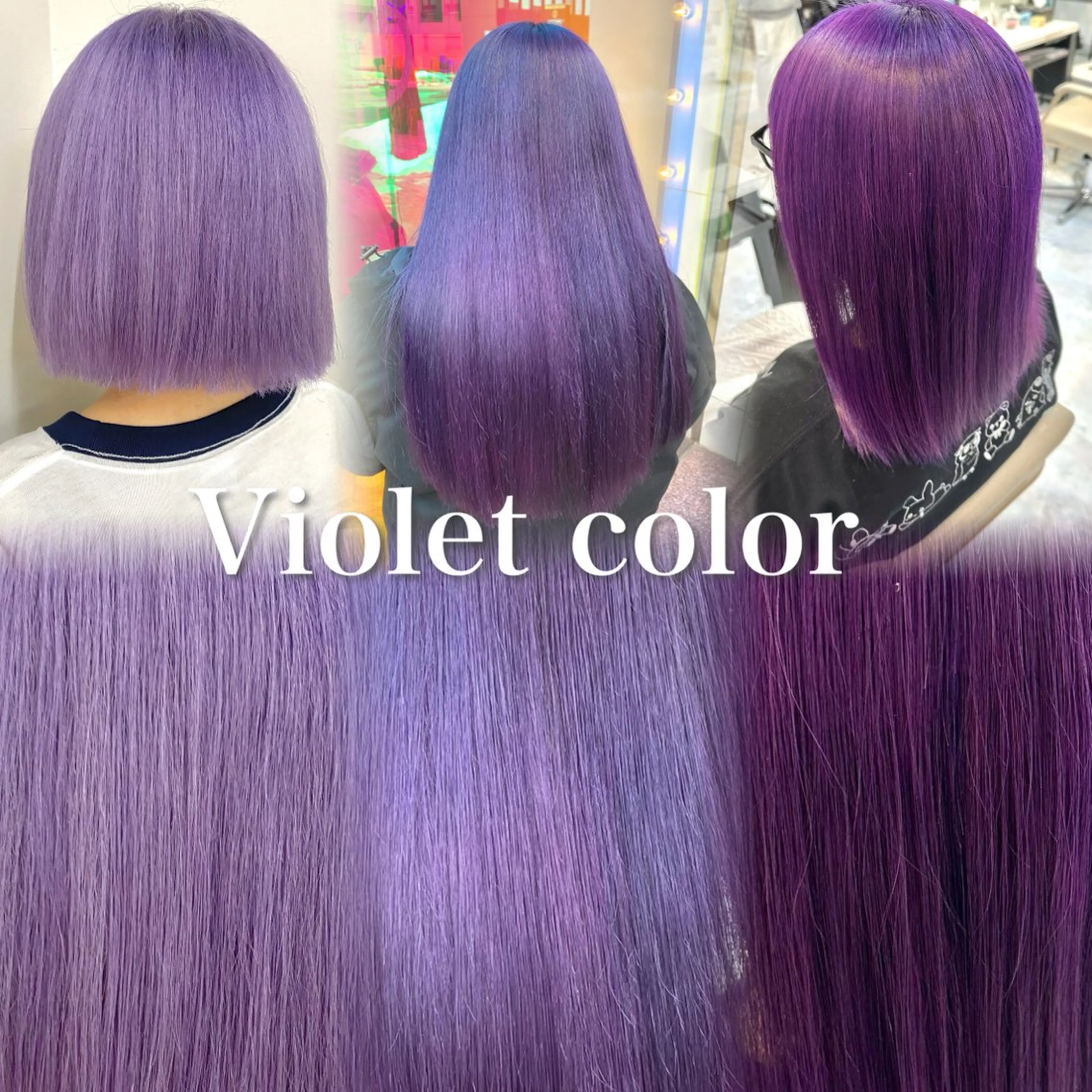 セミロング カラー ハイトーン/ブリーチ 🫧みずほ🫧のヘアスタイル