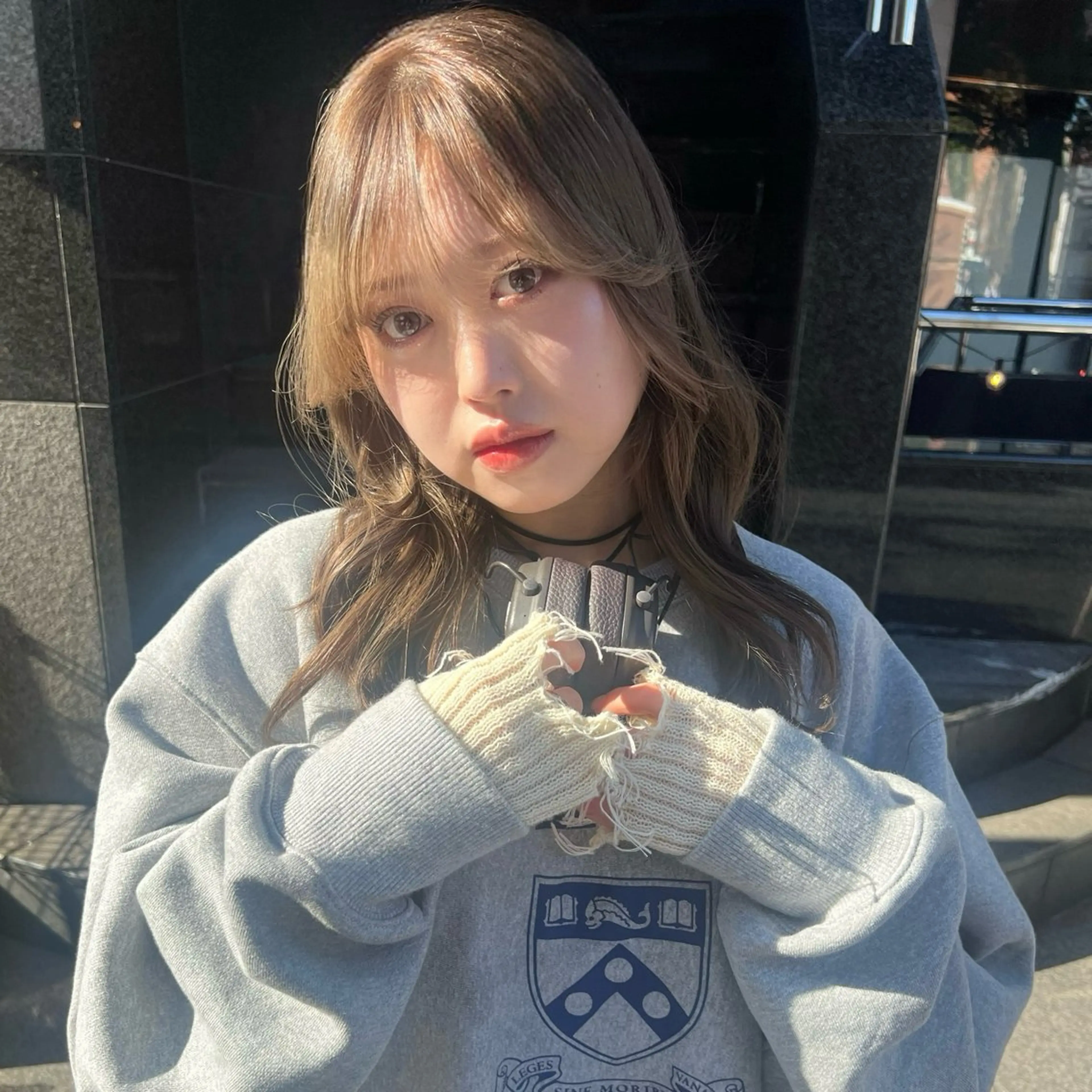 ロング ヘアカラー トリートメント AI TOKYO S所属・mizuki 【韓国レイヤー】のヘアスタイル