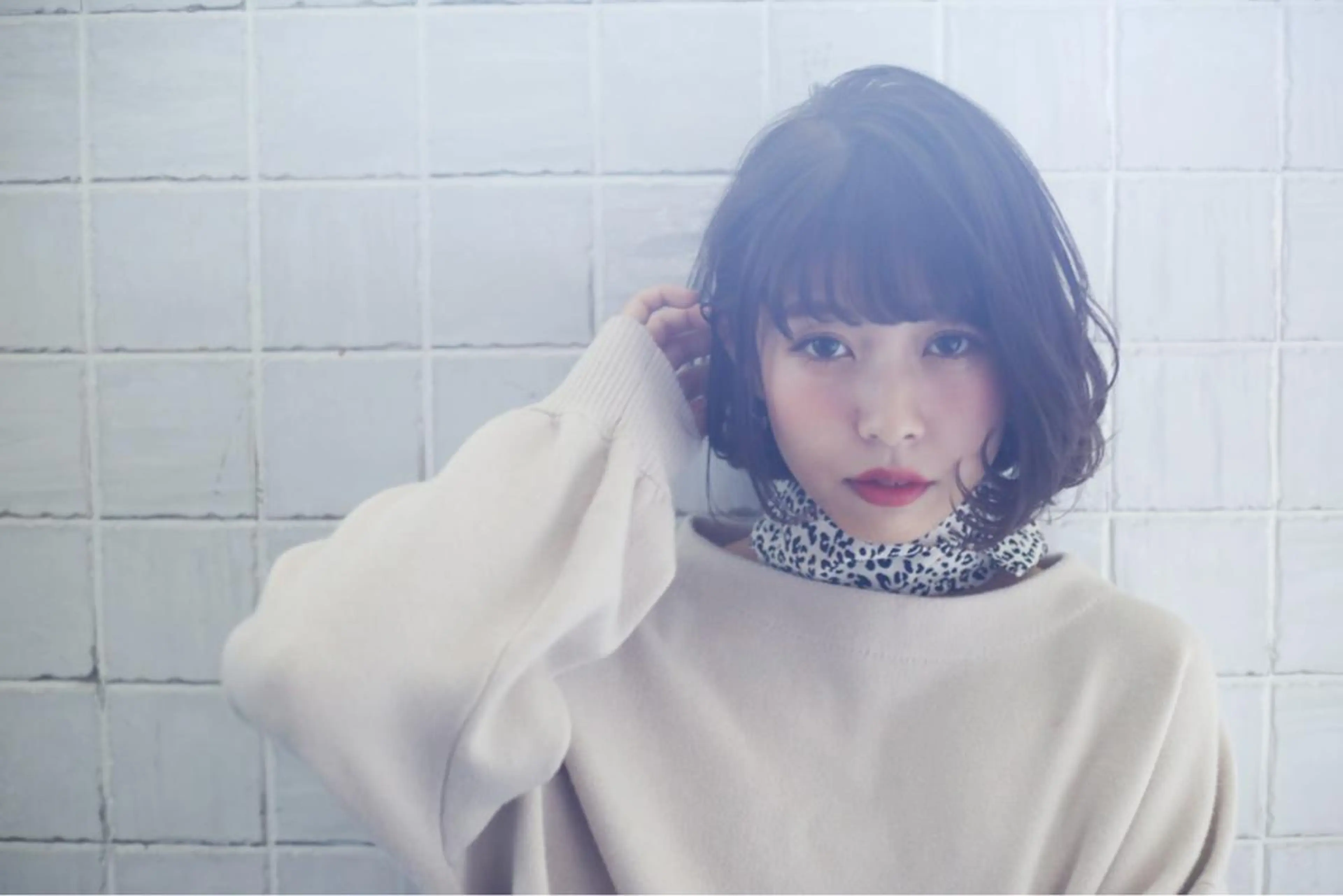 ショート カラー 再現度&髪質改善 LISAのヘアスタイル