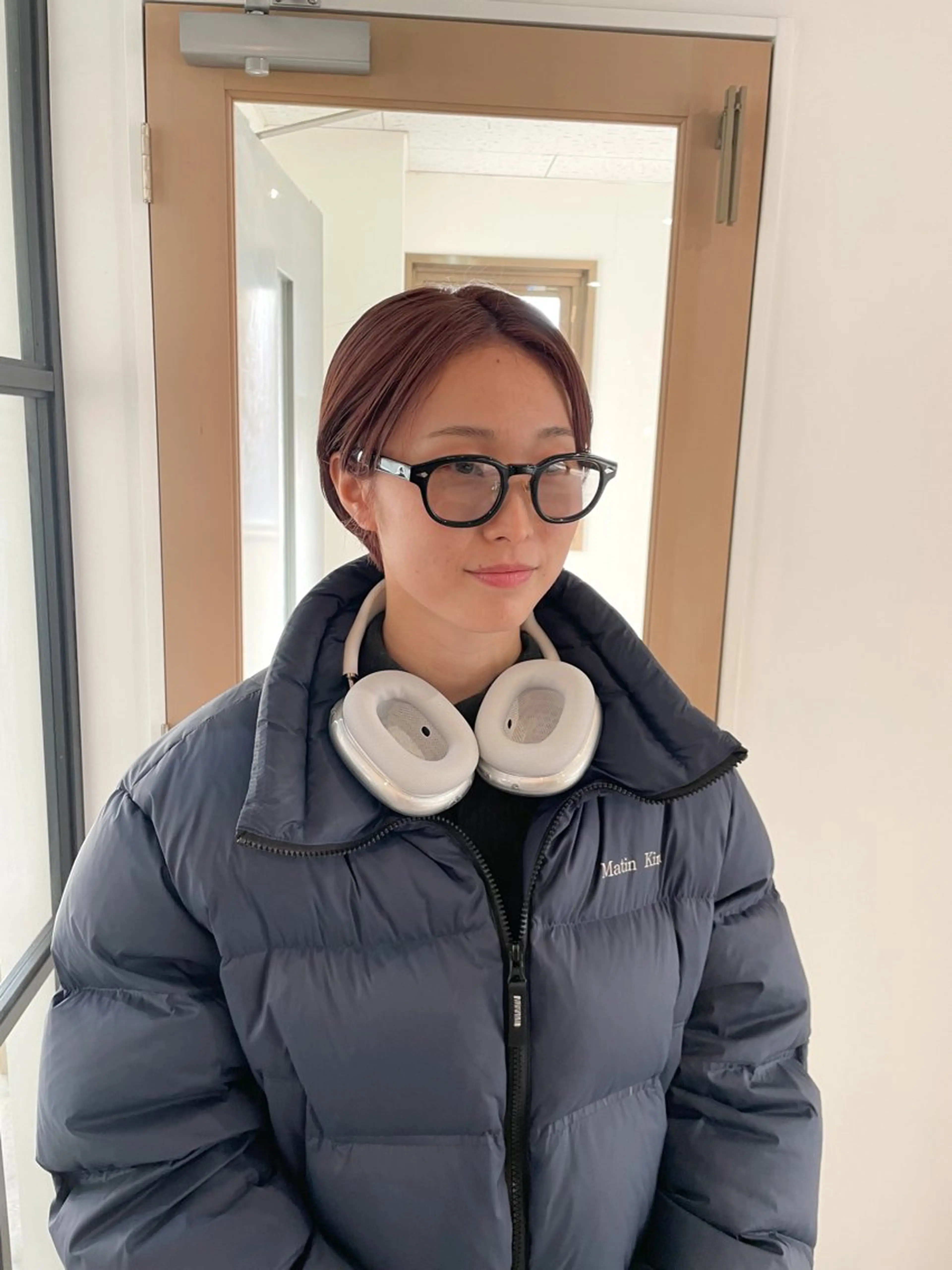 ショート カラー ベージュカラー ピンクカラー ピンクベージュ ショートヘア Takuma Suzuki中目黒のヘアスタイル