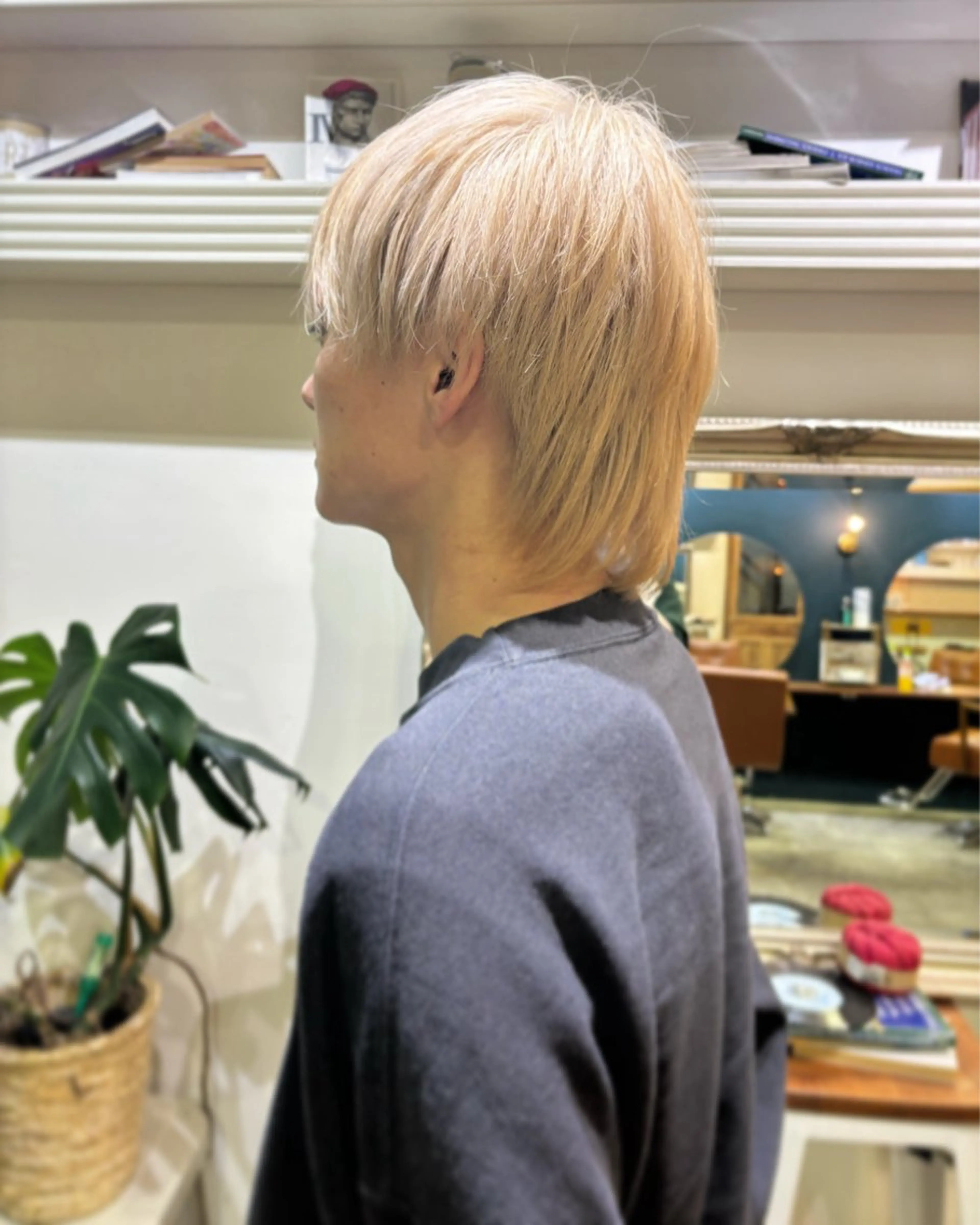 カラー ヘアアレンジ メンズ ヘアカラー トリートメント ヘッドスパ ヘアセット 山口 樹里のヘアスタイル