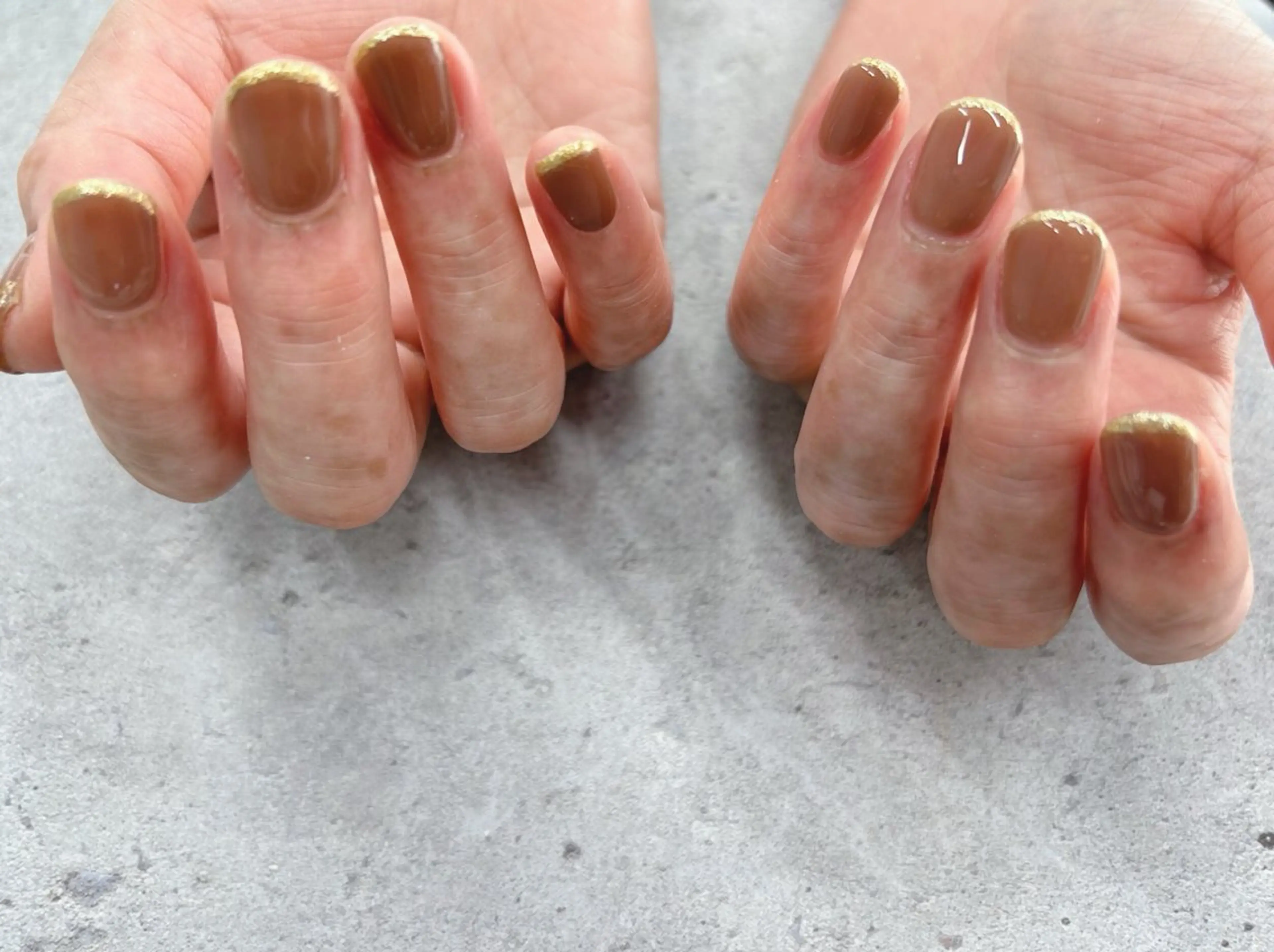 ネイル フレンチネイル ハンドネイル Nail Salon agré所属・agré ネイルサロン　アグレのネイルデザイン