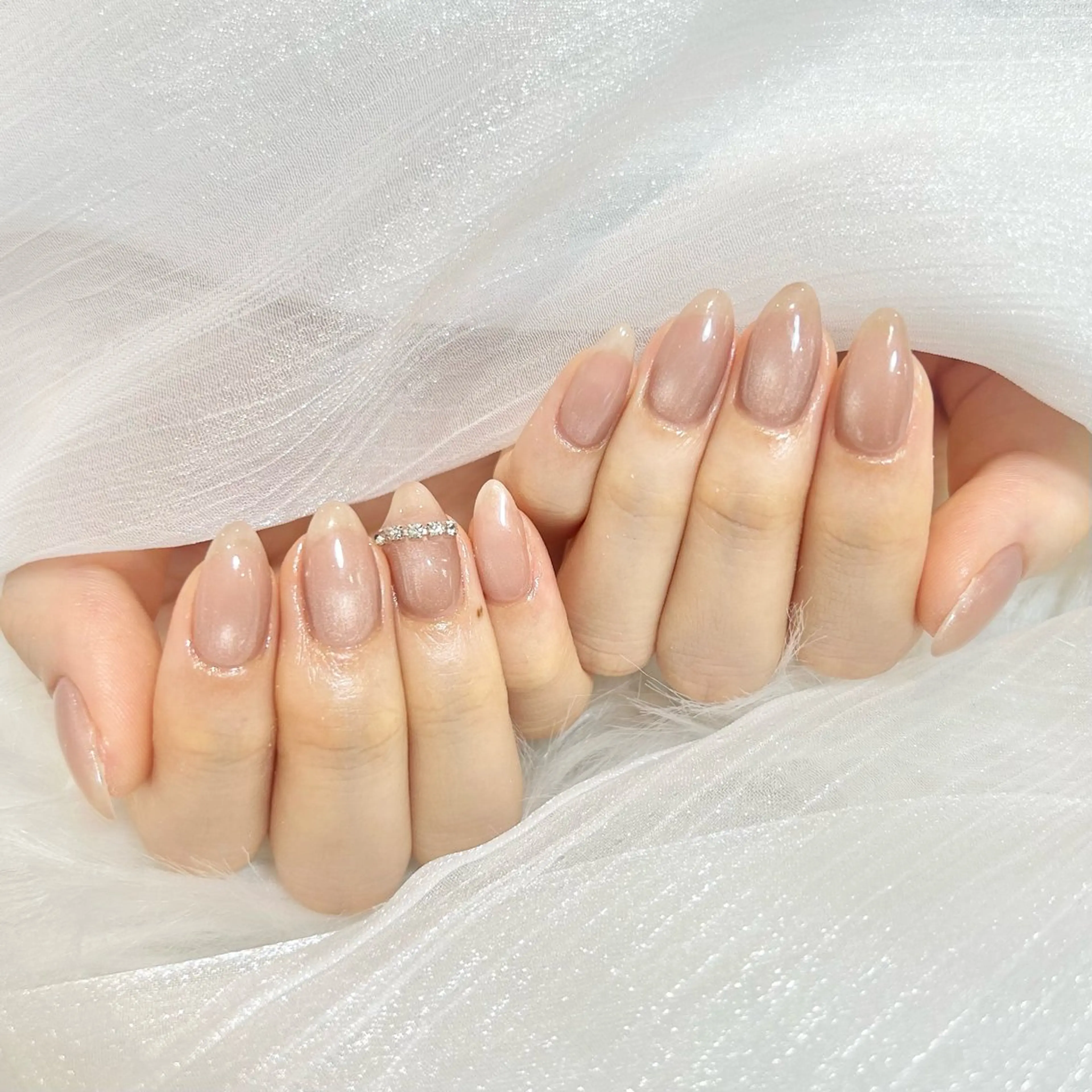 ネイル マグネットネイル ハンドネイル WISTERIA ayumiのネイルデザイン