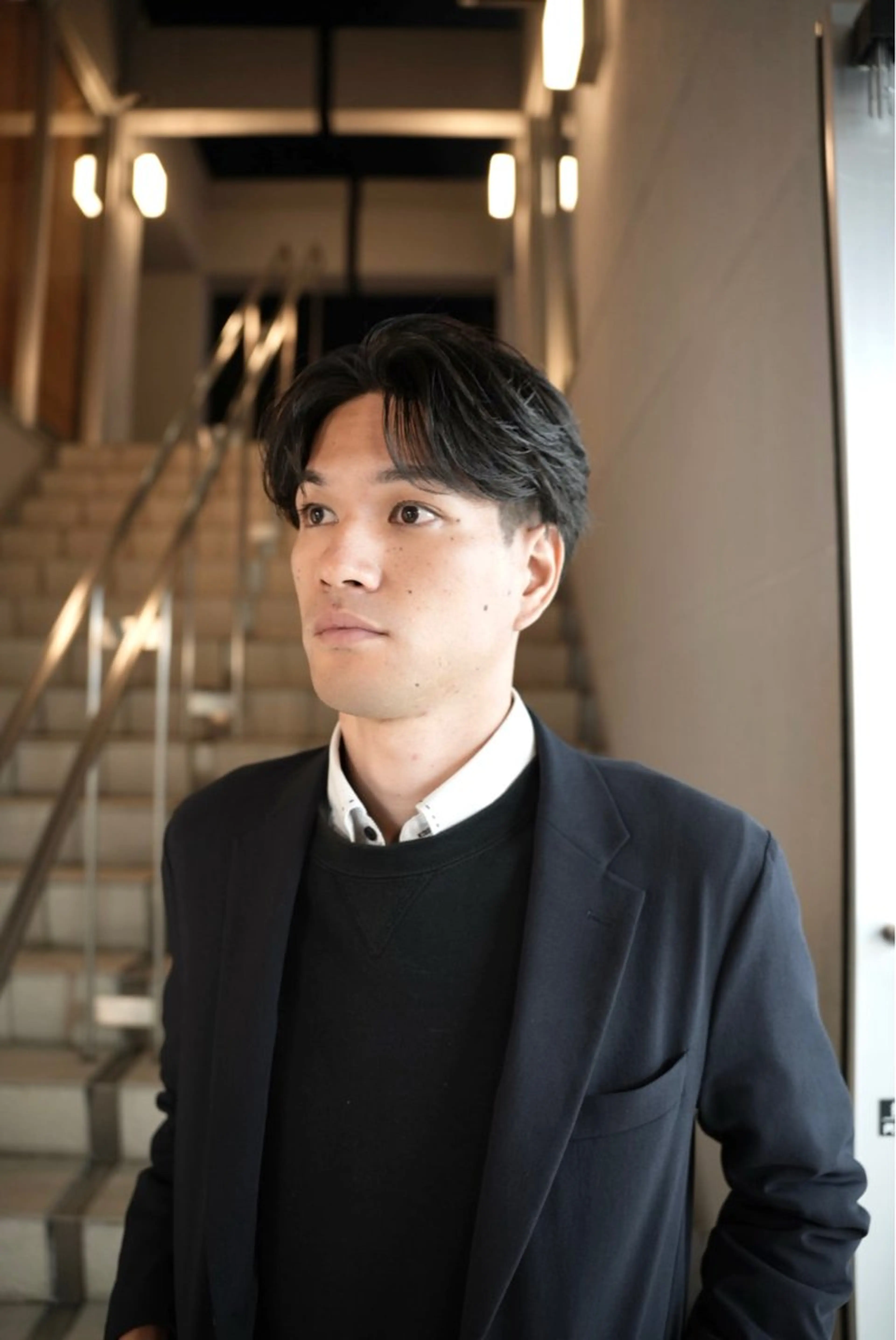 メンズ センターパート カット トリートメント ⛓️パーマの匠⛓️ /メンズ特化/たいがのヘアスタイル