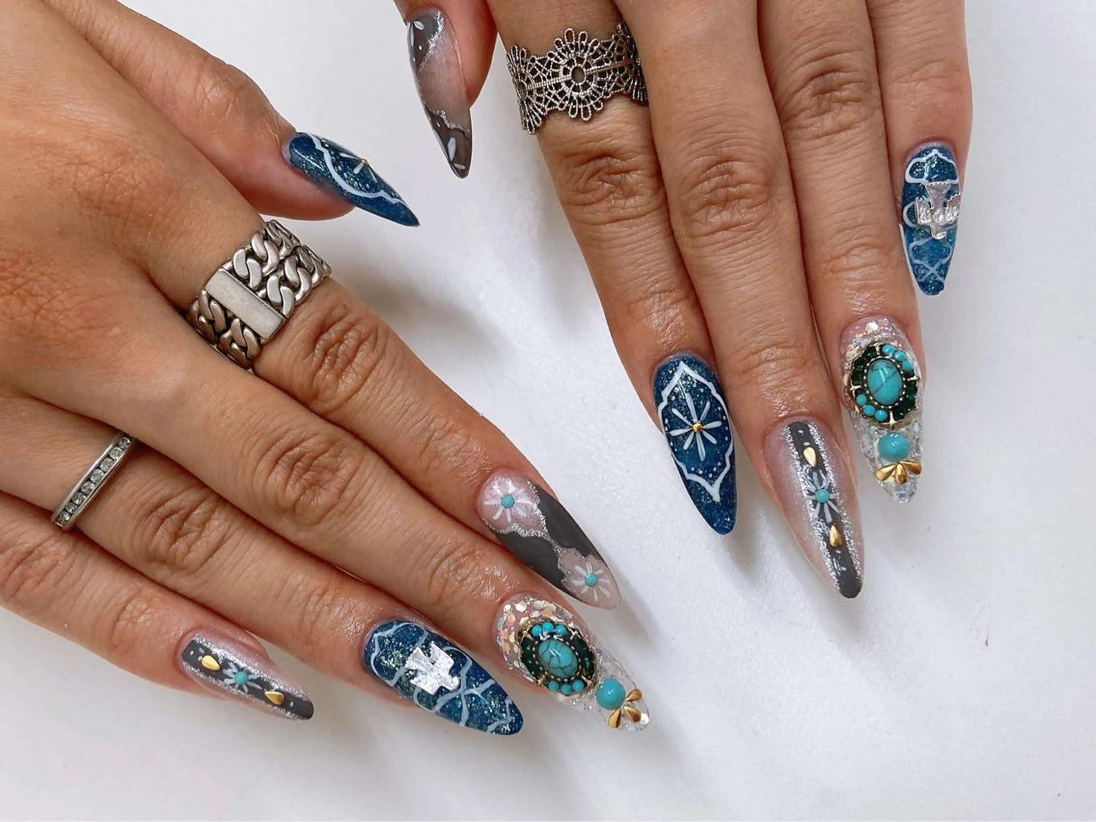 セミロング ネイル 柏ネイルサロン NAIL FOCUSのネイルデザイン