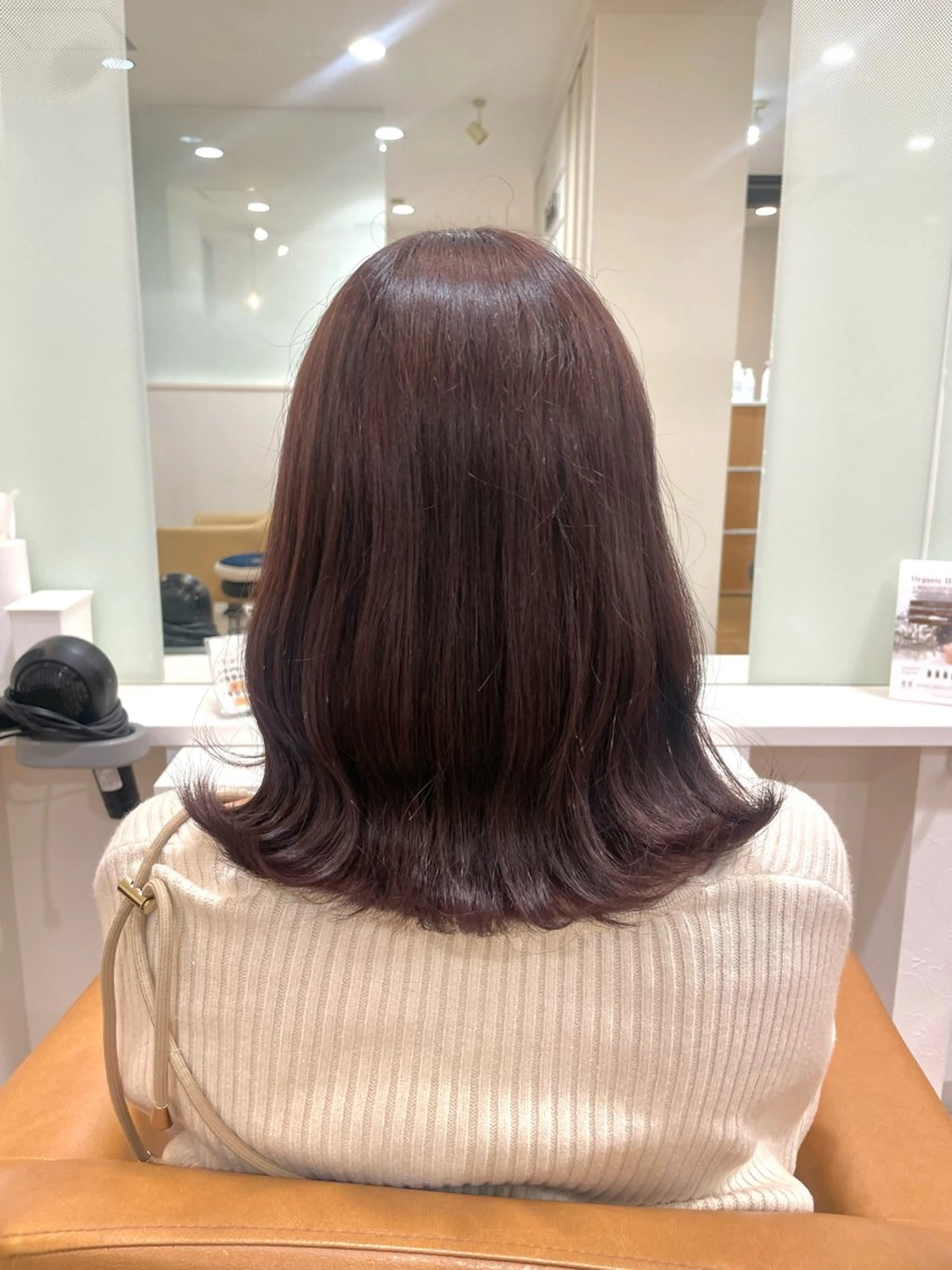カラー ボブ/艶髪 soleilrukaのヘアスタイル