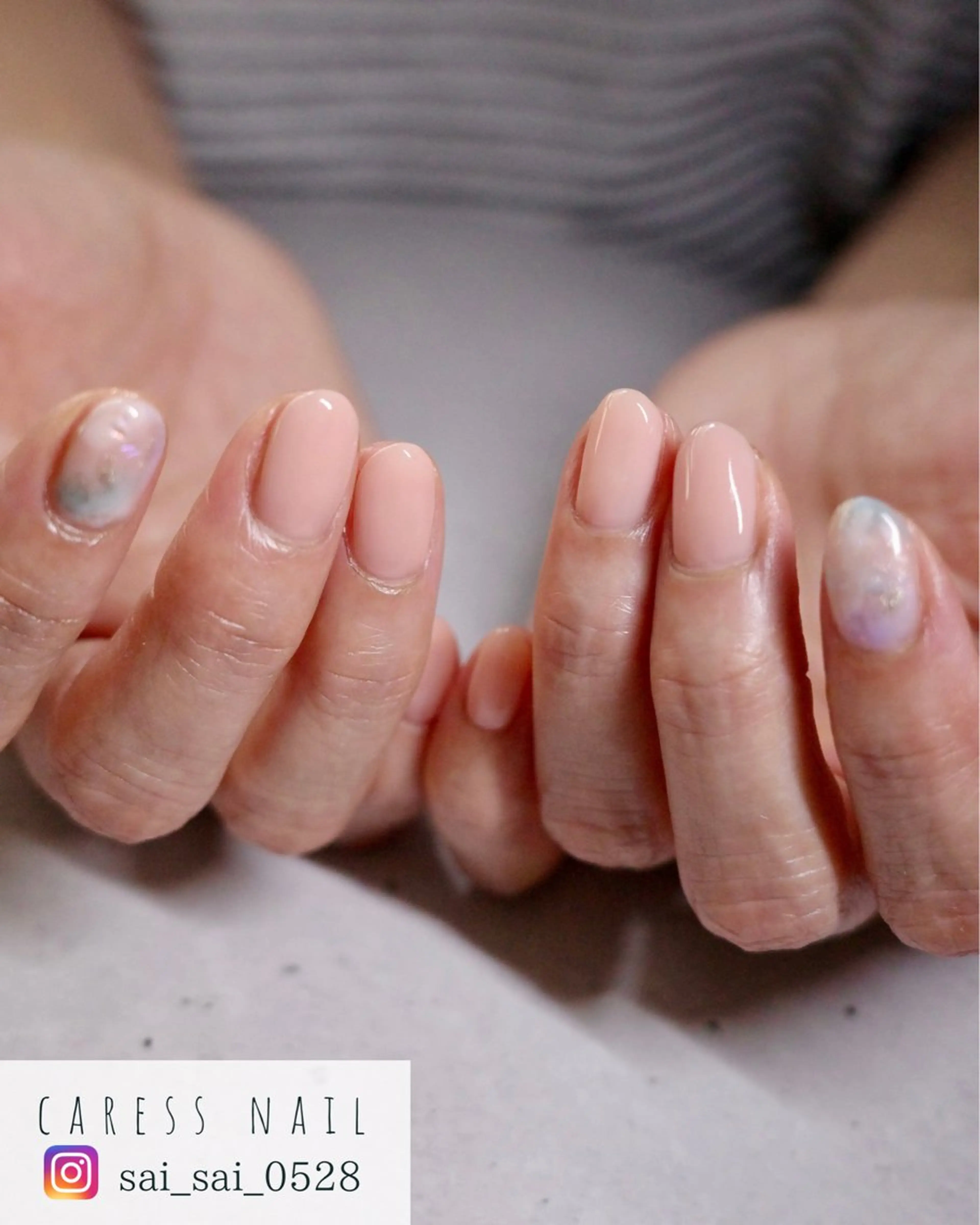 ネイル caress  nail カレスネイル　代々木上原所属・カレスネイル さいのネイルデザイン