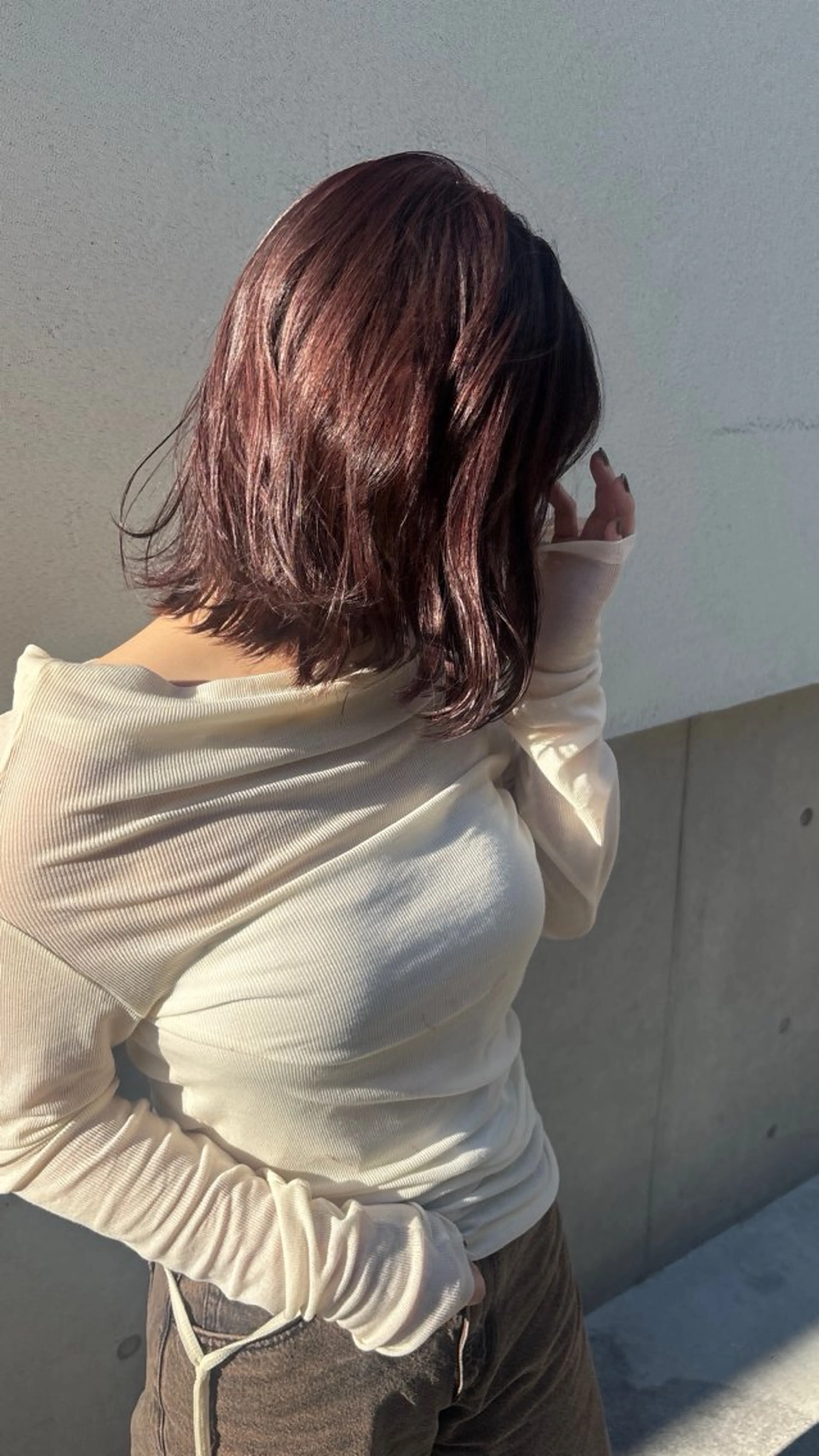 カラー kuraoka saraのヘアスタイル