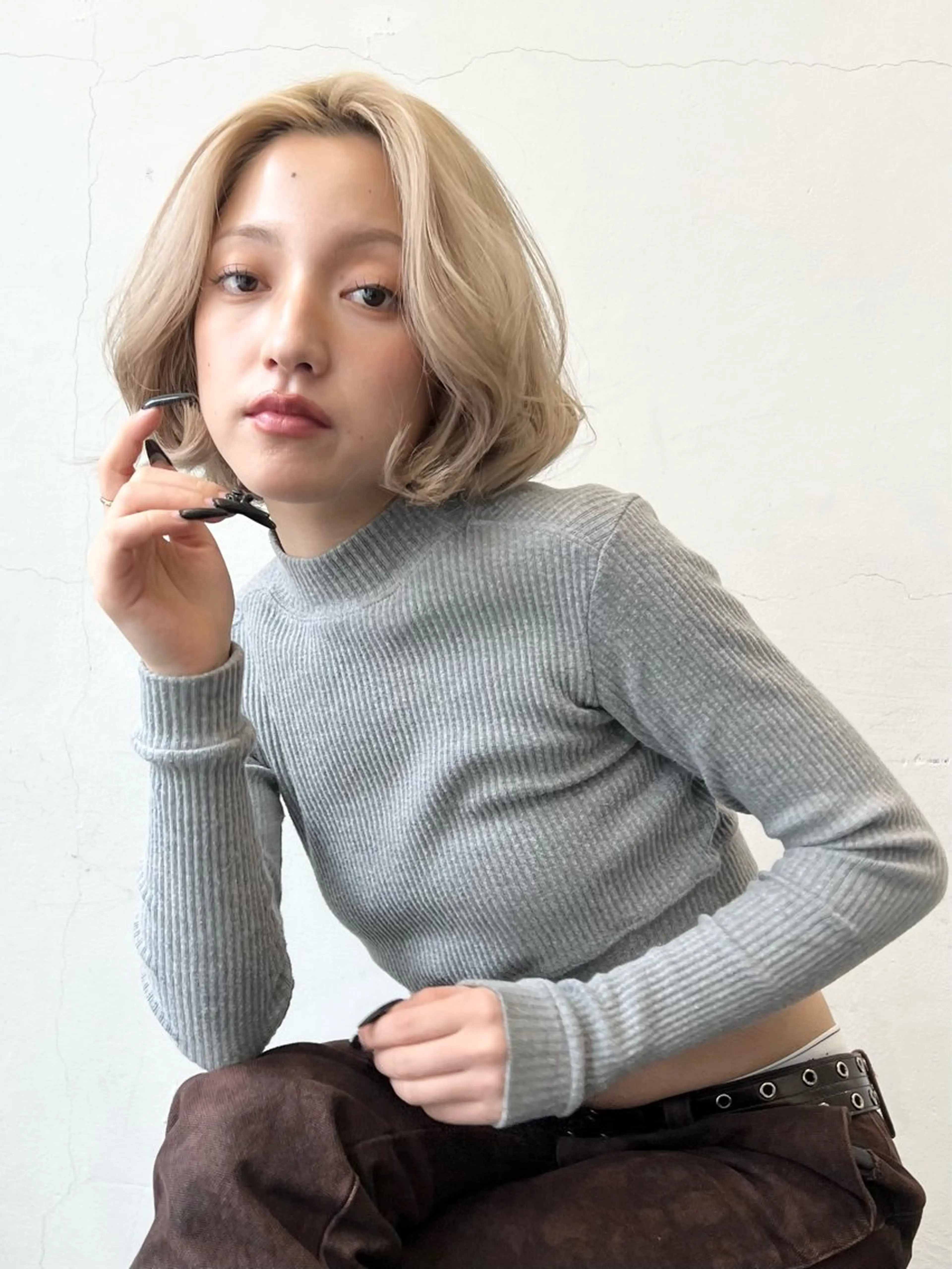 ショート カラー ヘアカラー トリートメント HARU//原宿🤍 リピート率NO.1のヘアスタイル