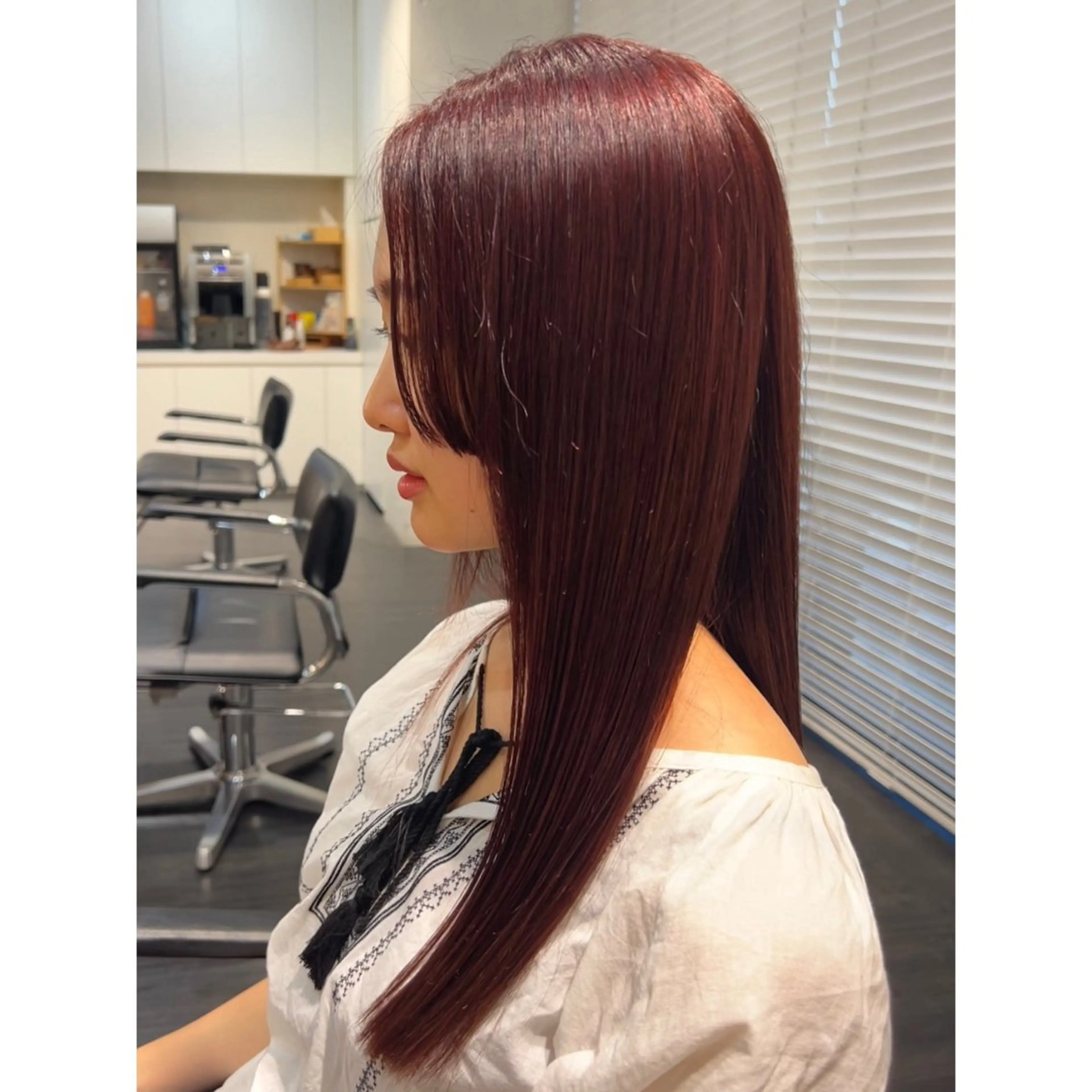 ロング ヘアカラー トリートメント Mplus  二子玉川所属・◎鹿嶋◎暖色ｶﾗｰ /ﾒﾝｽﾞﾊﾟｰﾏのヘアスタイル