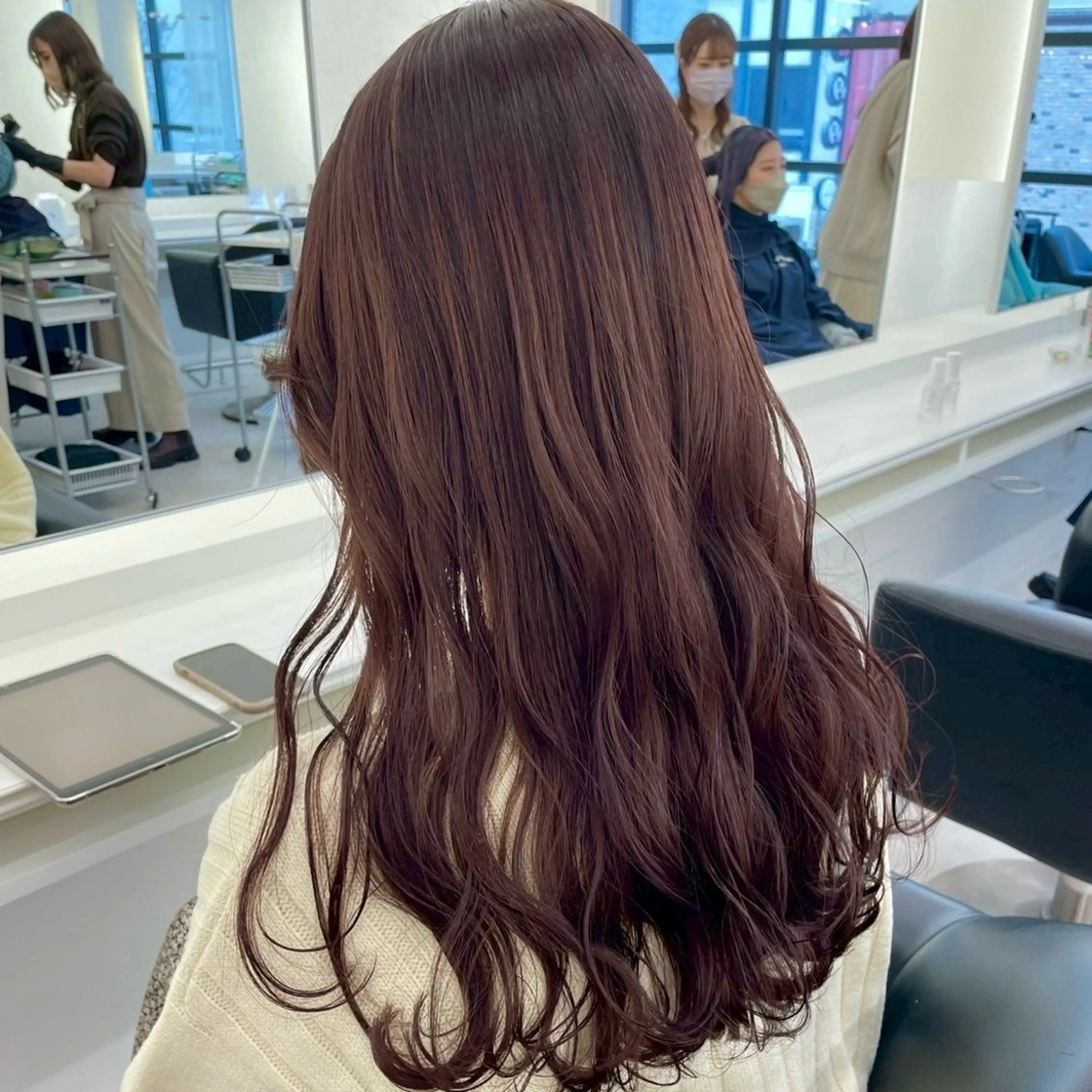 ロング ヘアカラー ParveMix /石田 佳澄🩶のヘアスタイル
