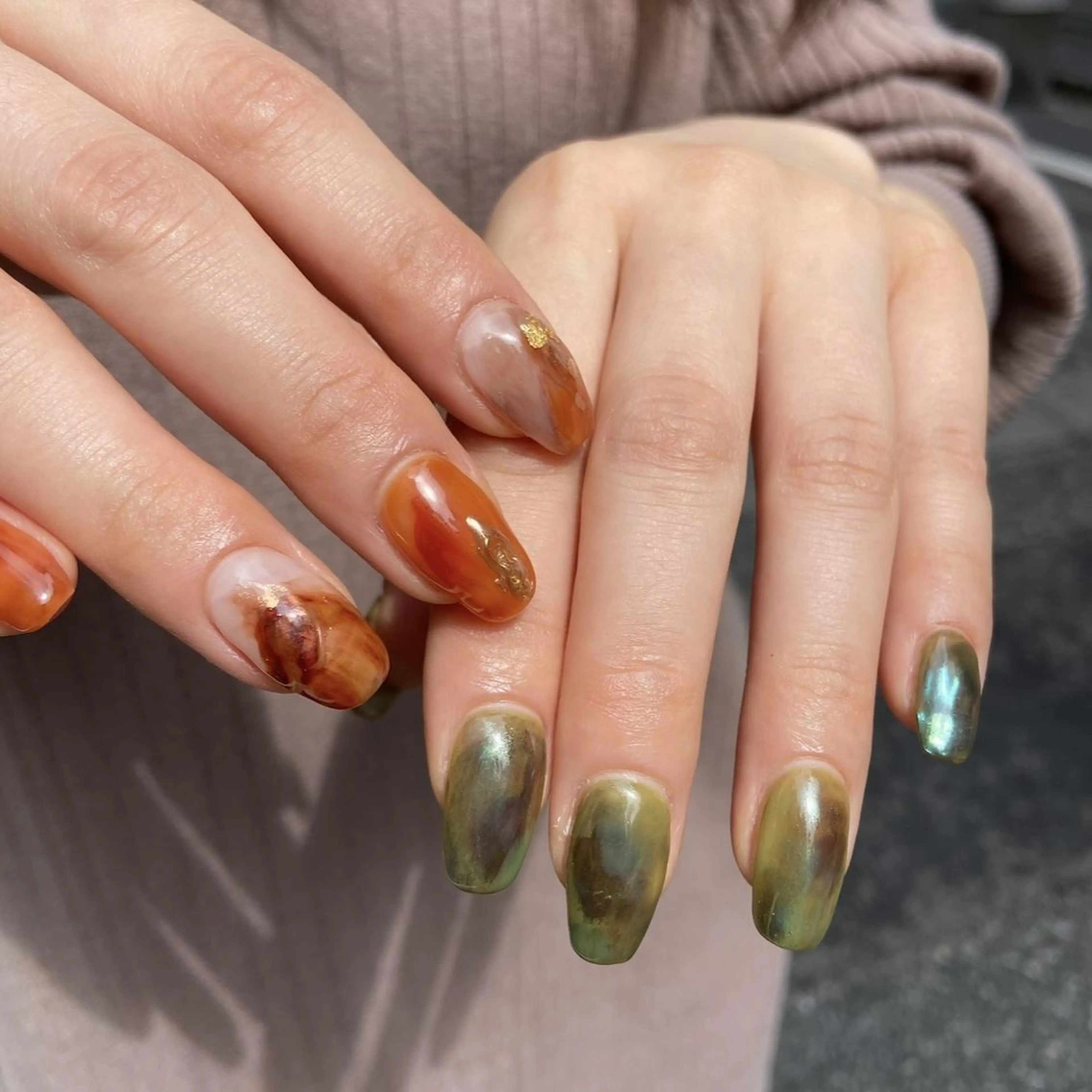 ハンド🖐️オフなし　持ち込みアート［70min course]の写真