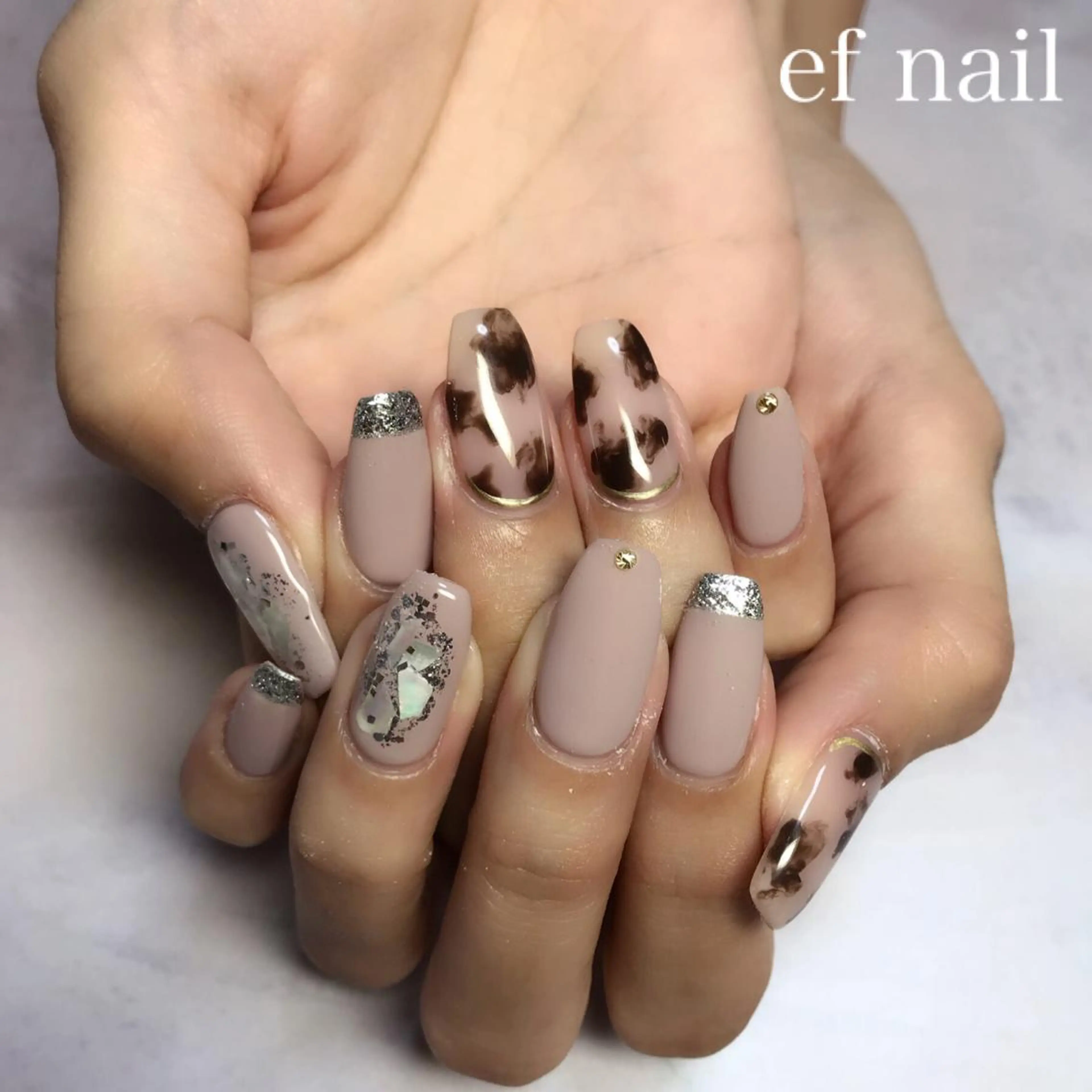 ネイル ハンドネイル ef nailのネイルデザイン