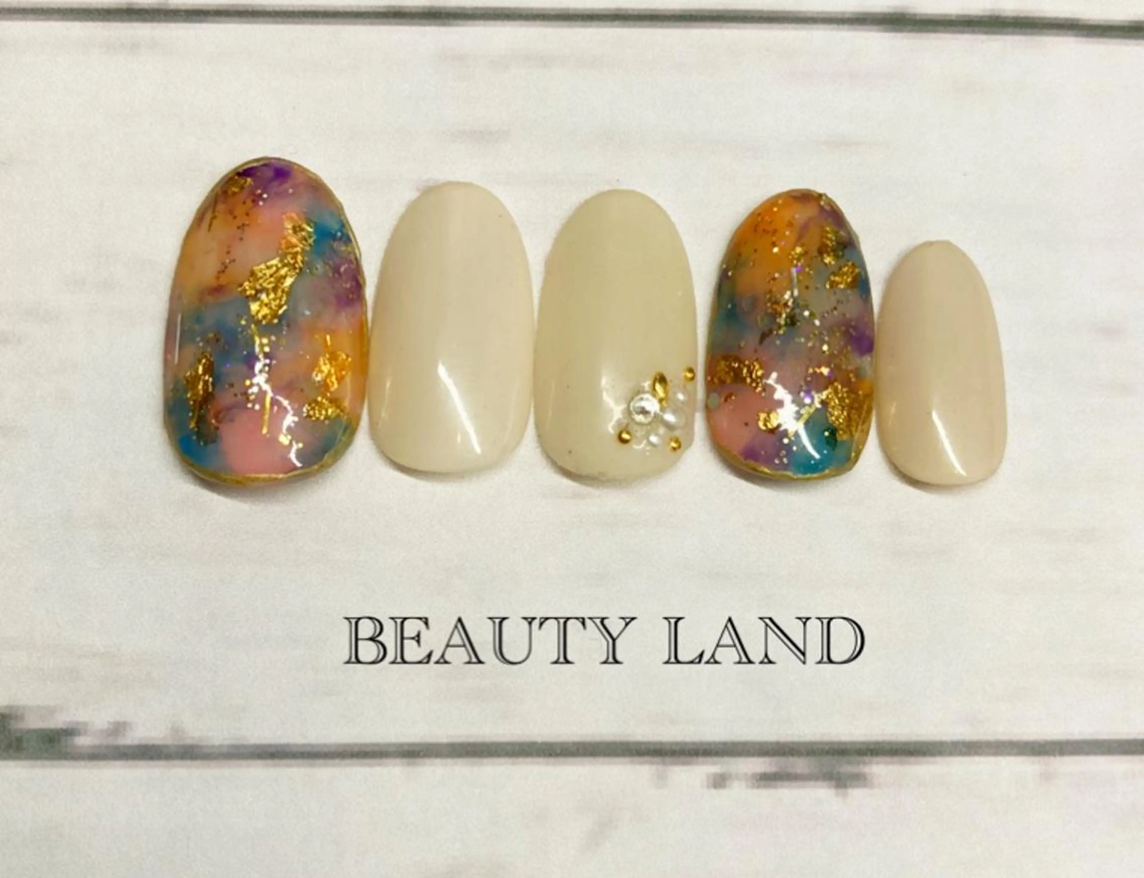 ネイル ハンドネイル 市川駅 ✿中津のネイルデザイン