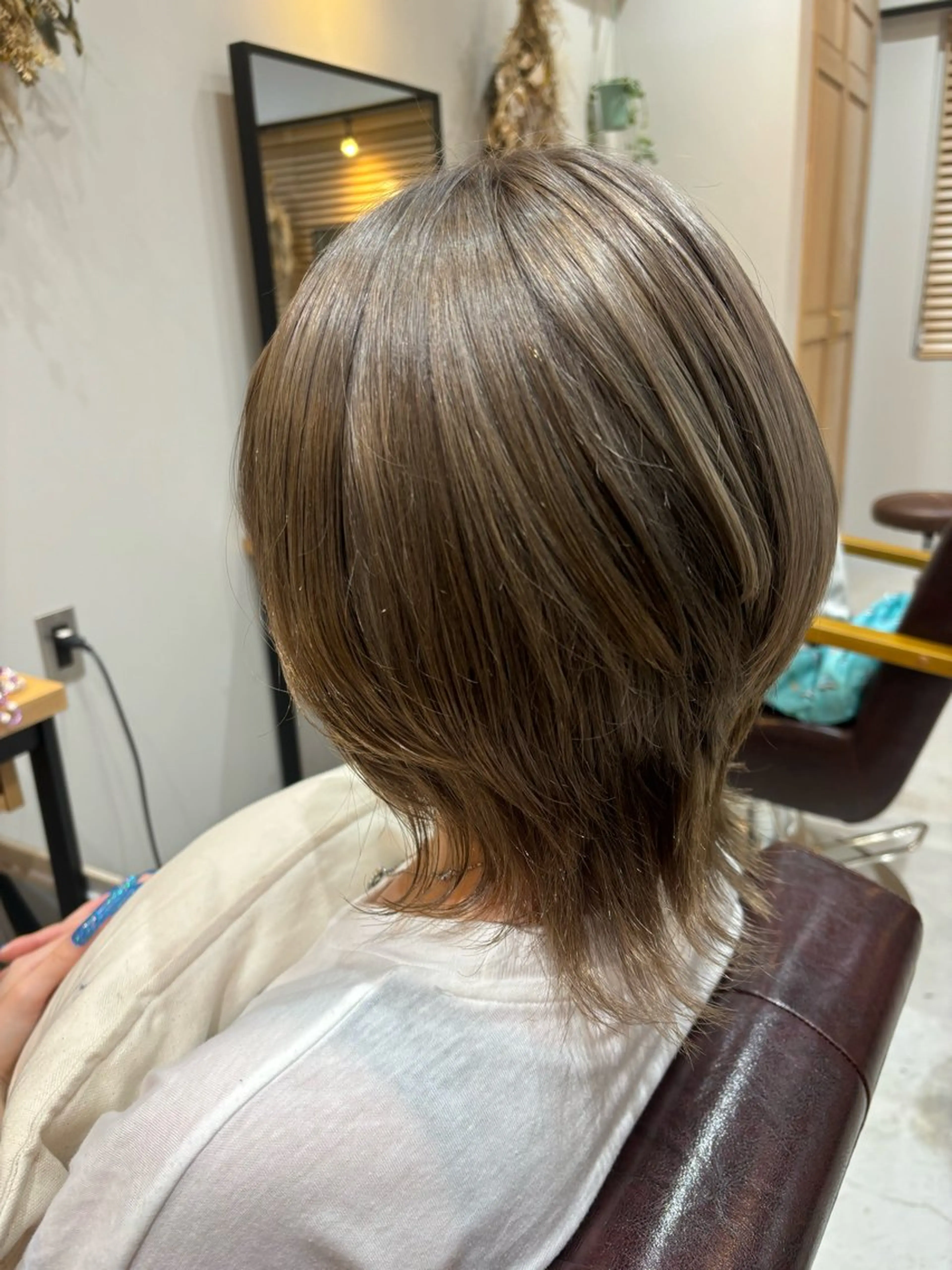 ミディアム ヘアカラー ♡モデル様大募集 FUU♡のヘアスタイル