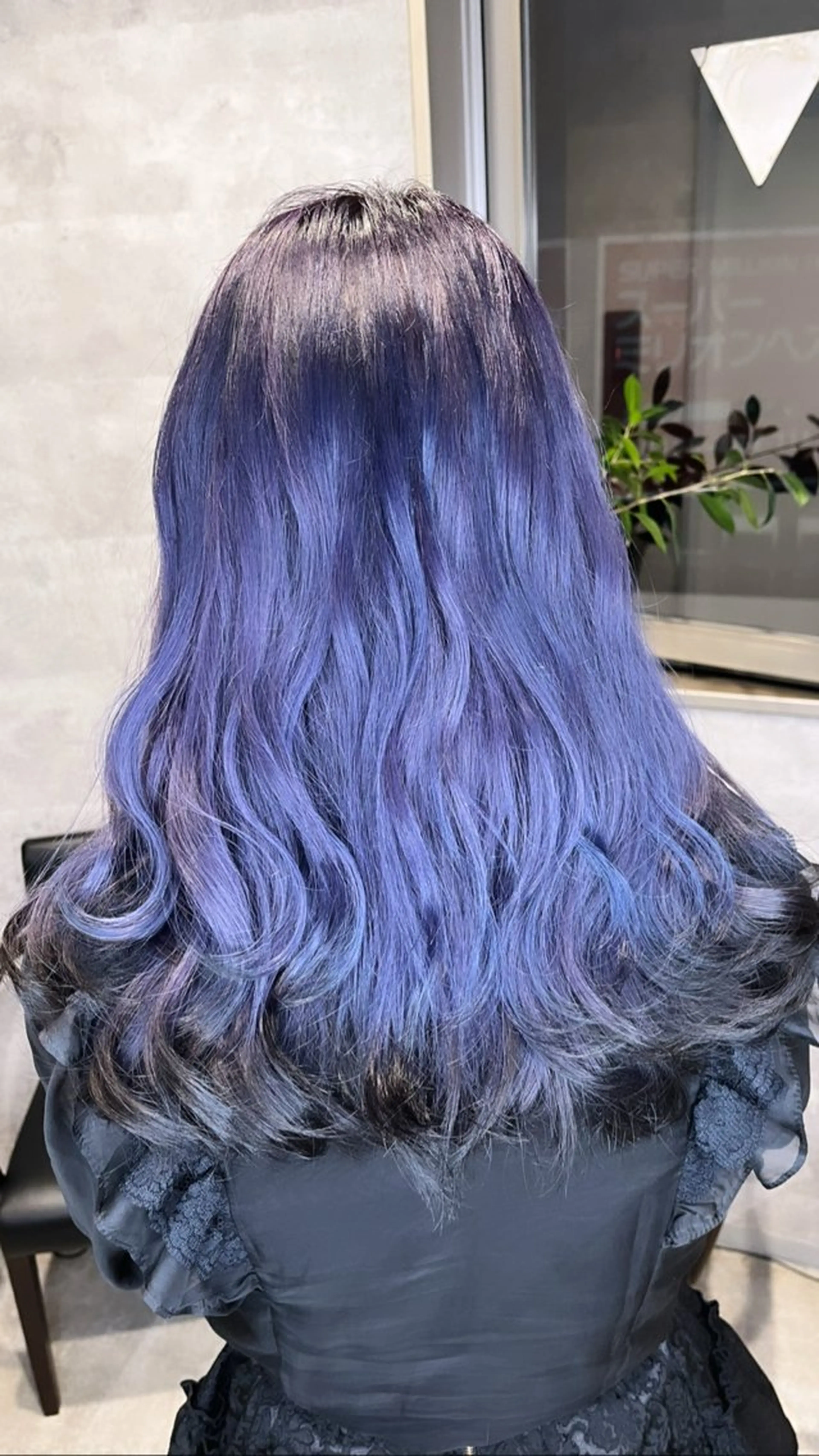 ロング カラー カット ヘアカラー トリートメント ダブルカラー 新宿のヘアスタイル