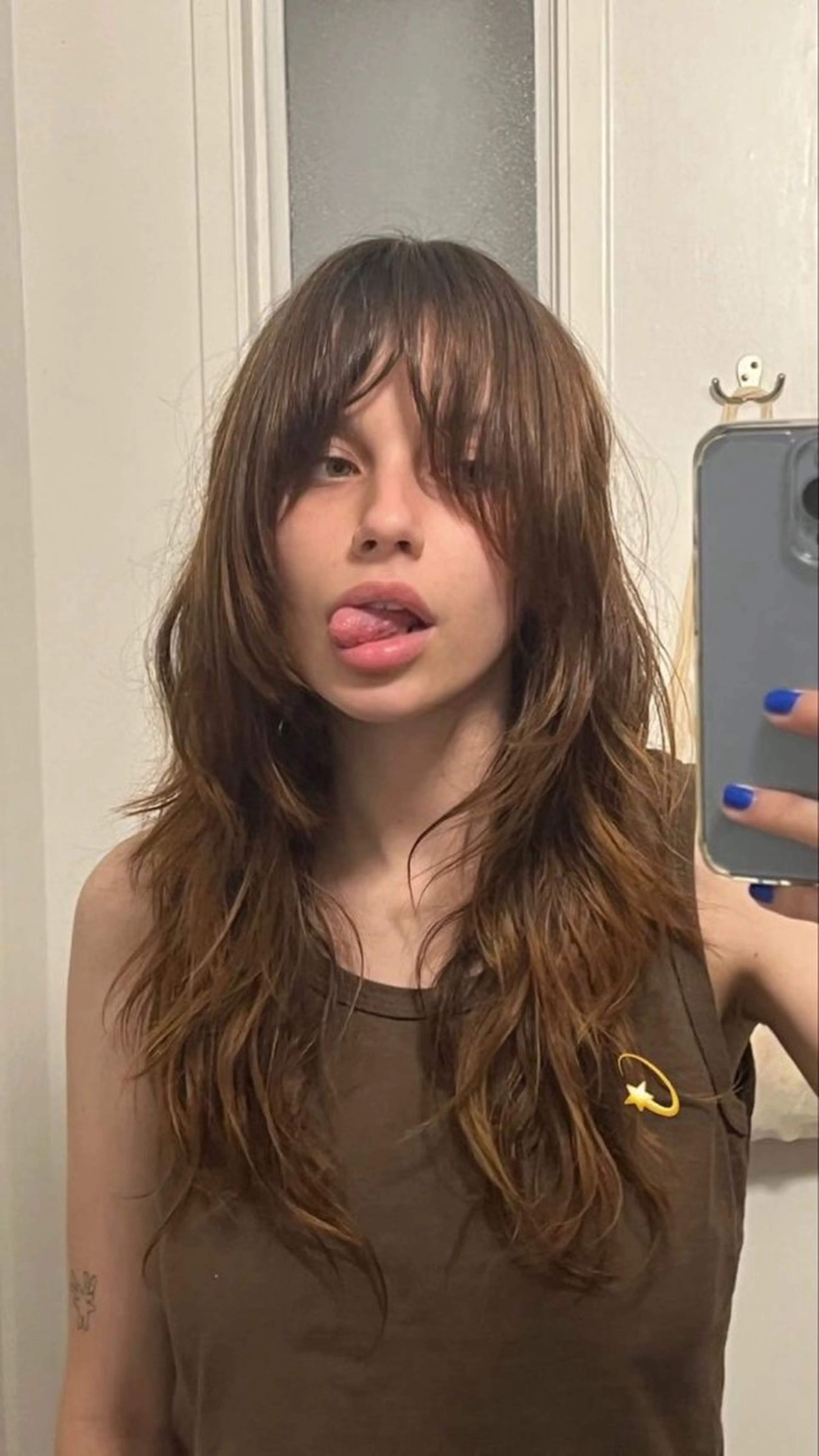 ロング カラー REN .のヘアスタイル