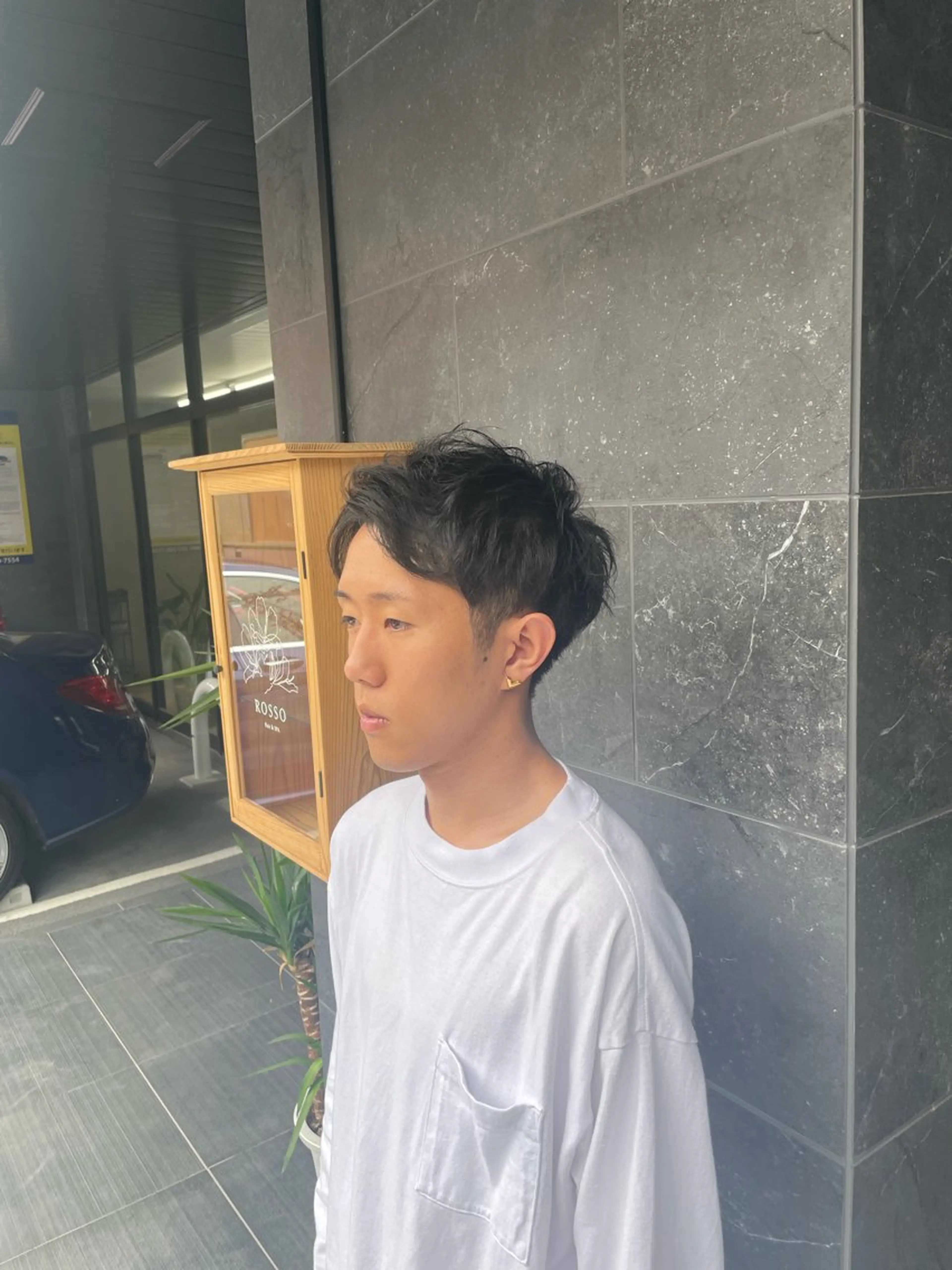 メンズ カット ヘッドスパ ヘアセット 遠藤 健登のヘアスタイル