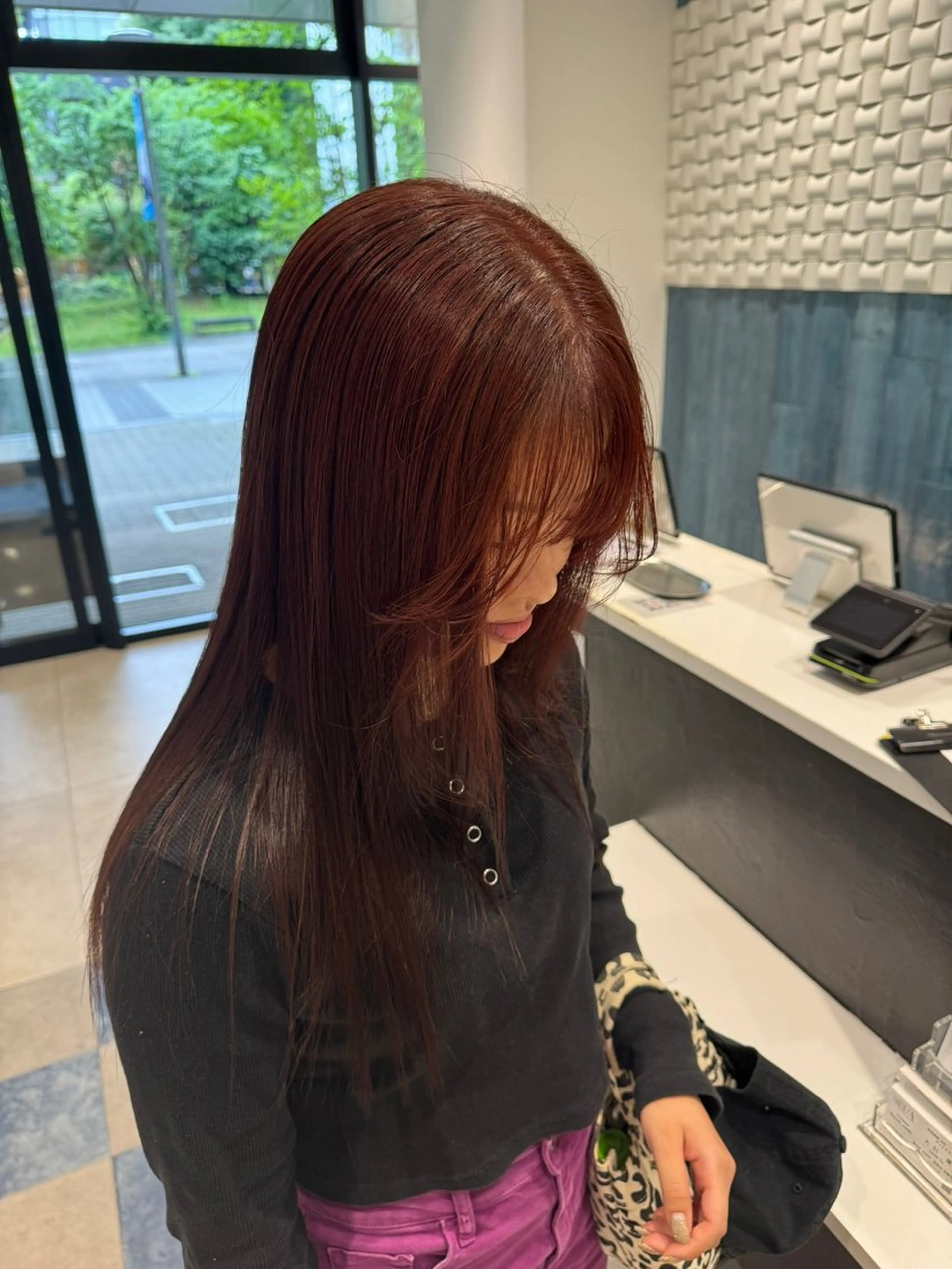 カラー シールエクステ earth/sayaのヘアスタイル