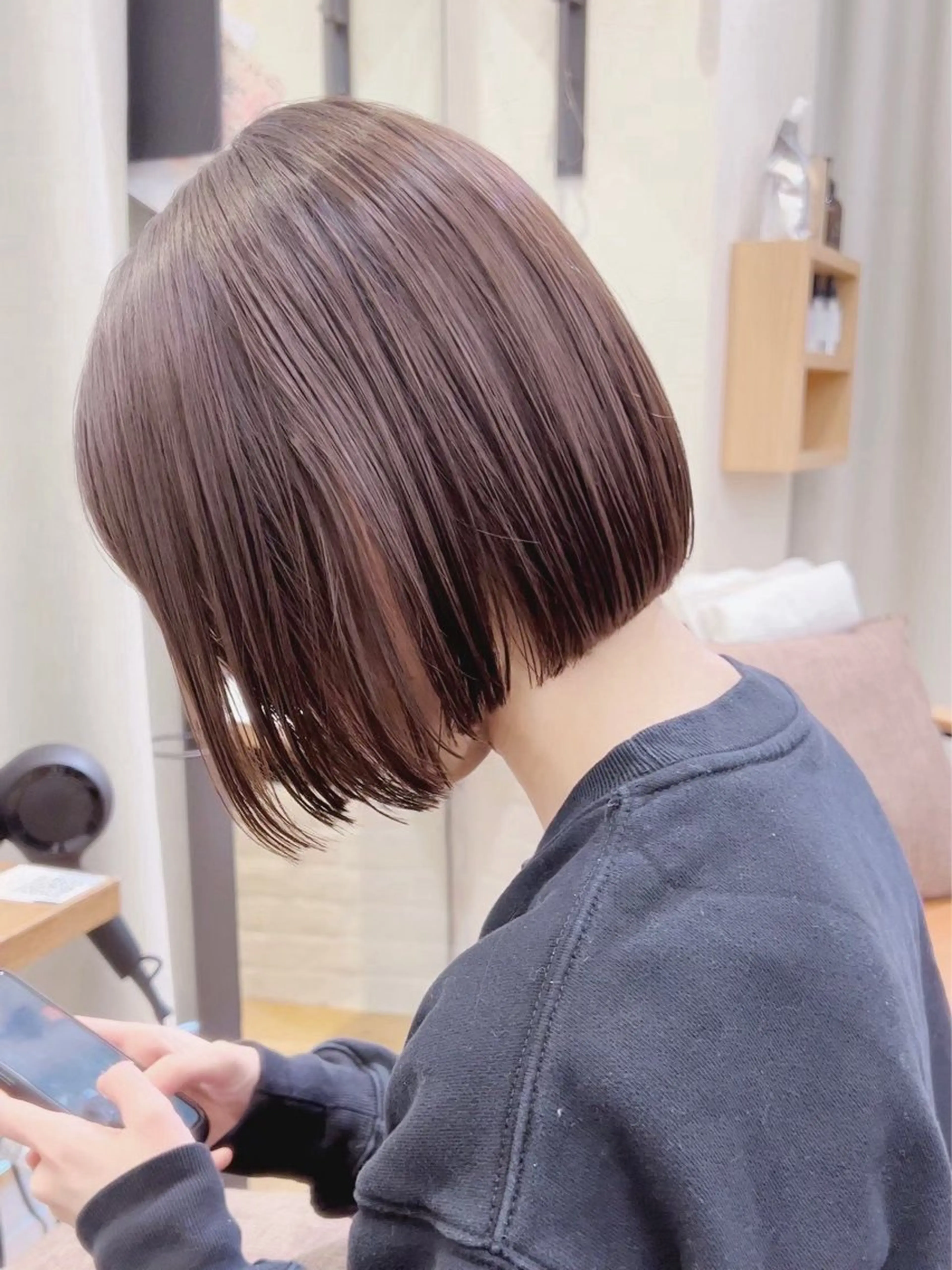 ショート 銀座/美髪矯正 レイヤー/あおのヘアスタイル