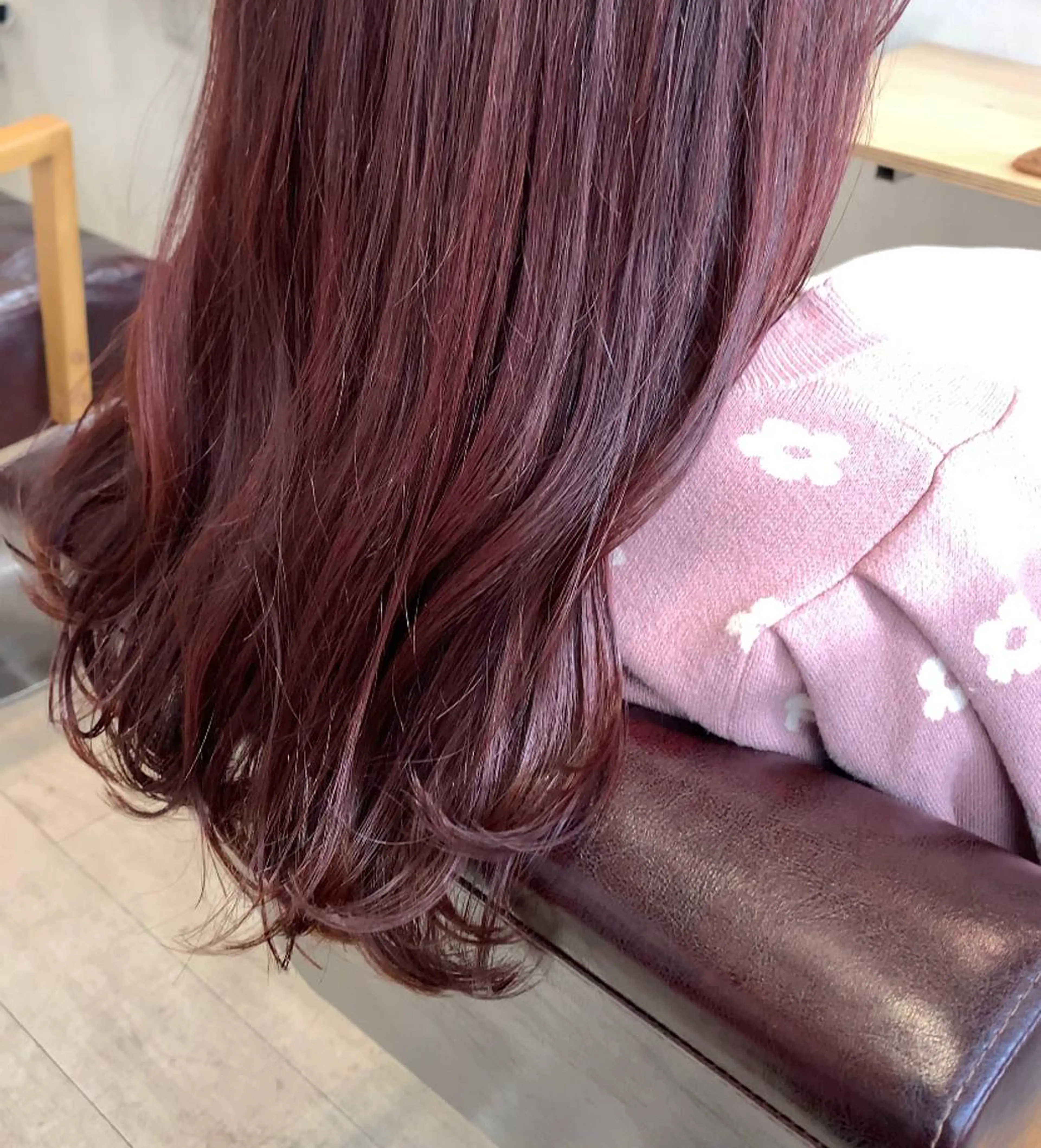 ロング カラー ラベンダーカラー ラベンダーピンク ピンクカラー ヘアカラー トリートメント Liberty 店長 TAJIMAのヘアスタイル