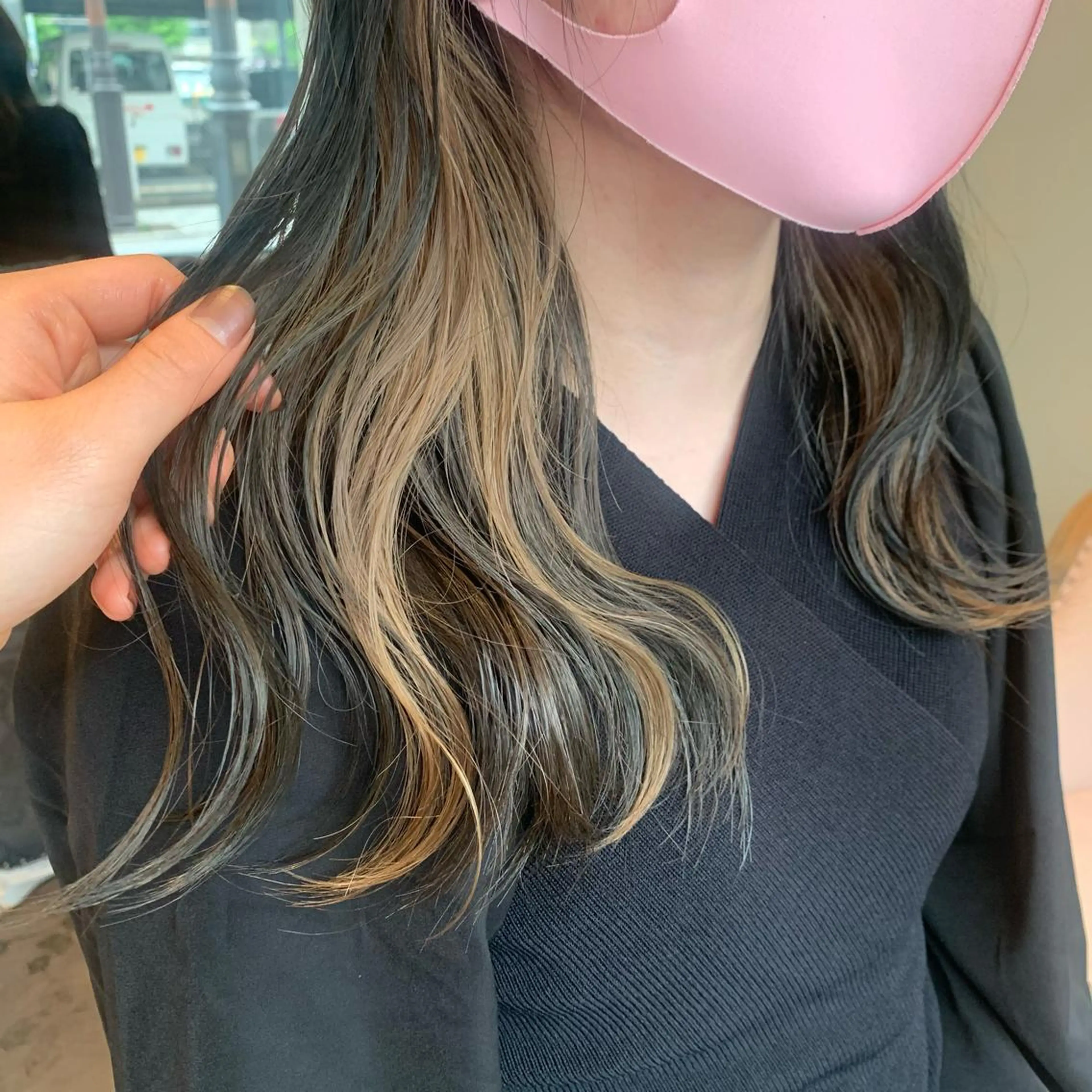 カラー ベージュカラー インナーカラー BAROQUE gotou 🌙のヘアスタイル