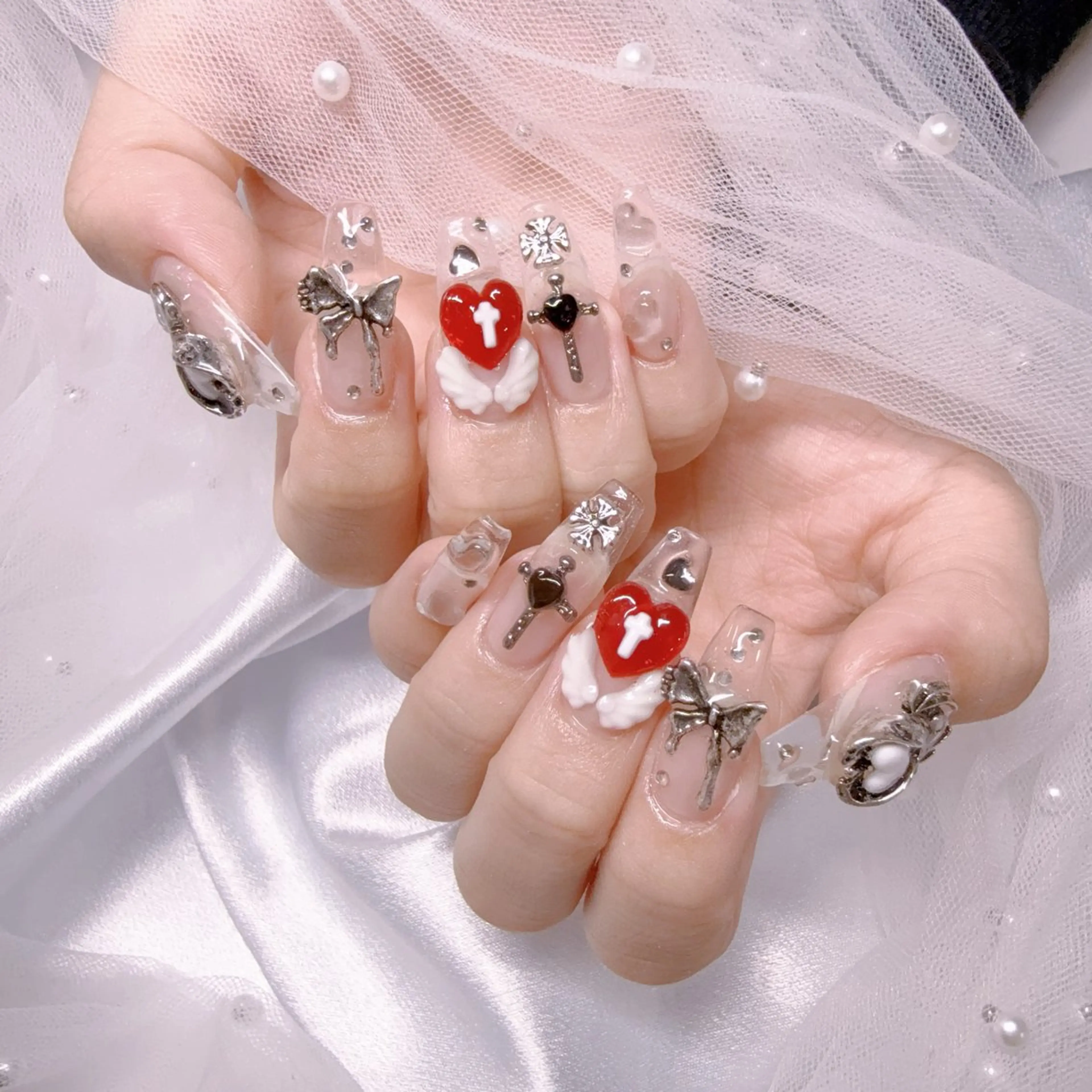 ネイル ハンドネイル 長さだし専門Minami所属・MN Nail salonのネイルデザイン