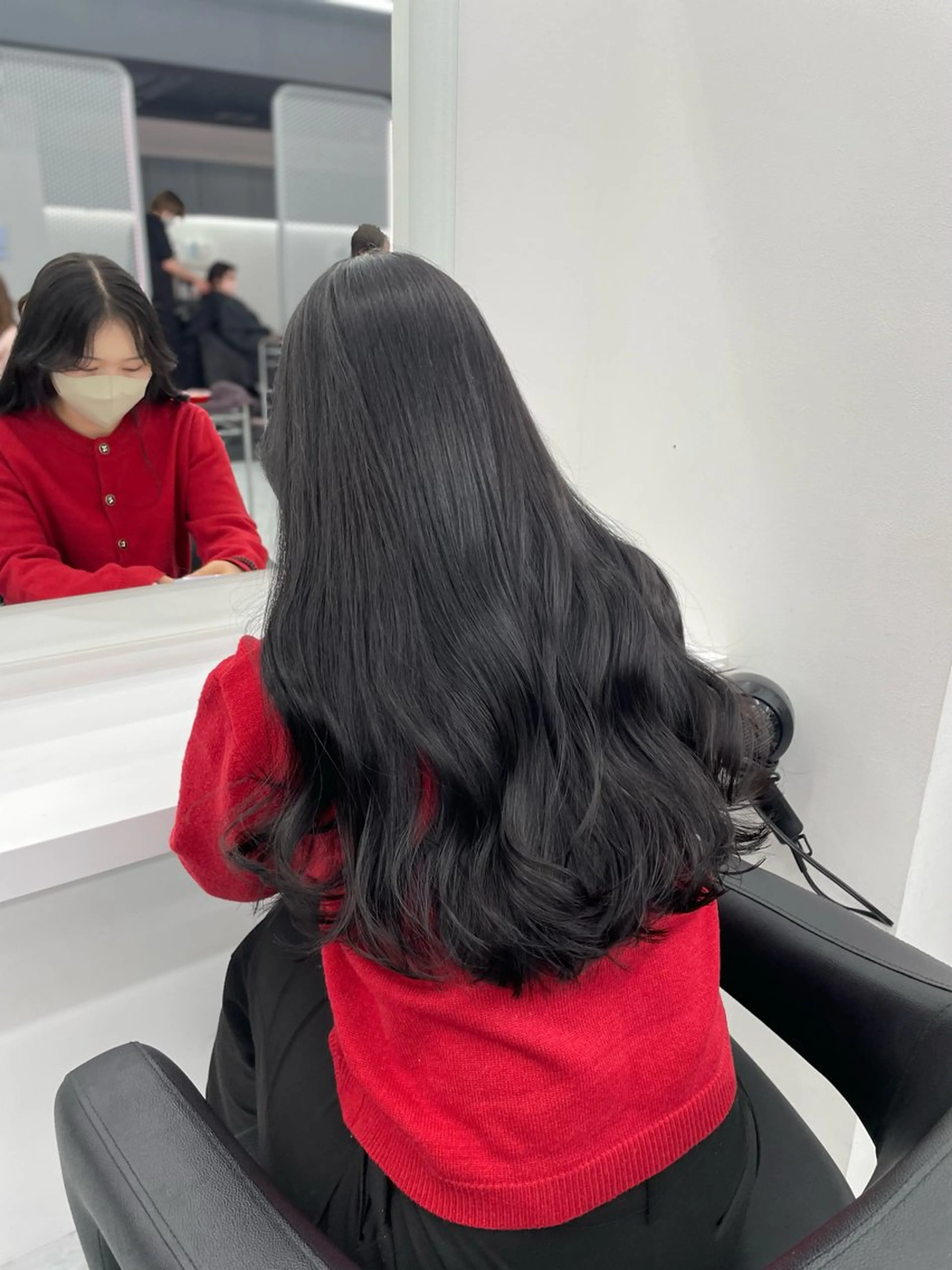 ロング ヘアカラー トリートメント ヘアセット GO TODAY SHAiR SALON所属・🤍韓国トレンド ヘア🤍miku🤍のヘアスタイル