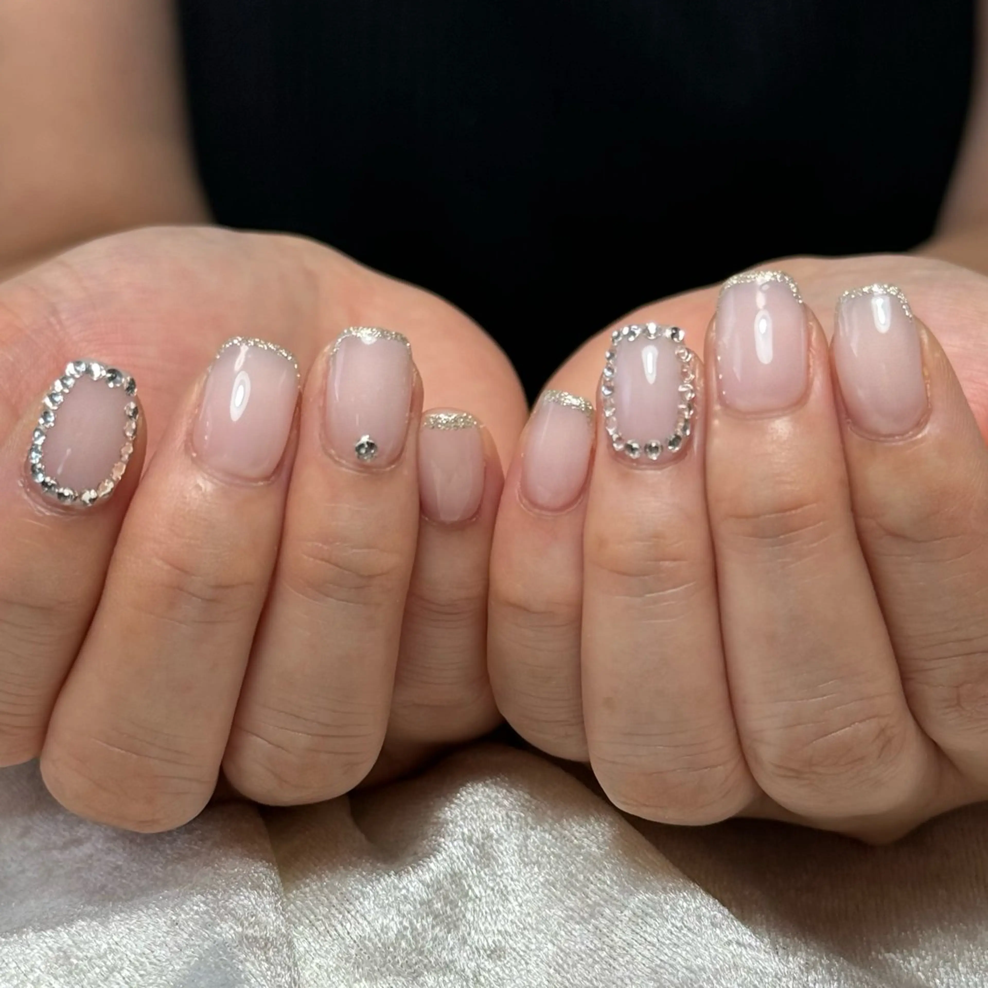 ネイル ゴージャス シンプルネイル ハンドネイル Hana_ Rieのネイルデザイン