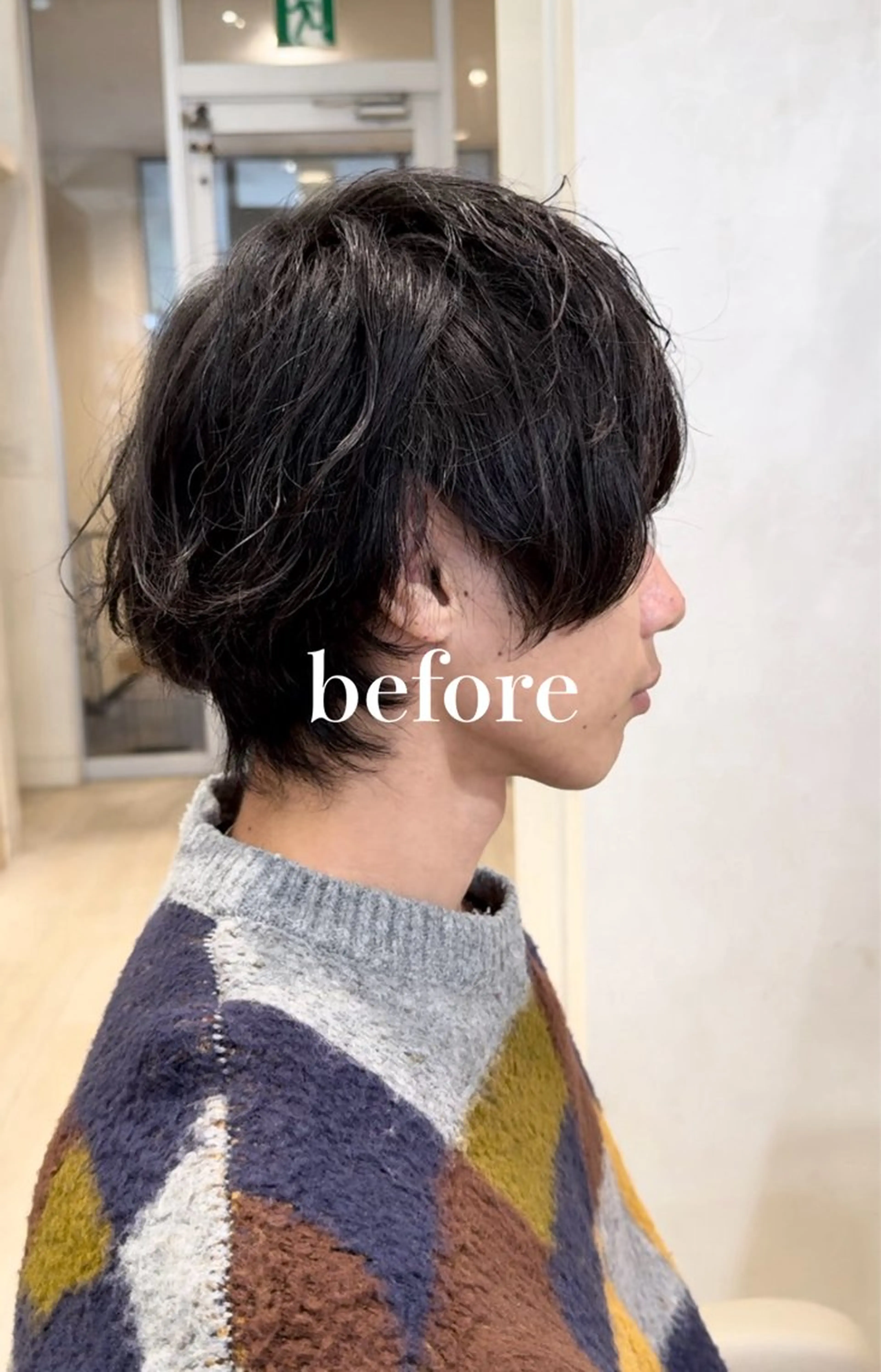 パーマ メンズ メンズパーマ カット パーマ ヘッドスパ Liberty 店長 TAJIMAのヘアスタイル