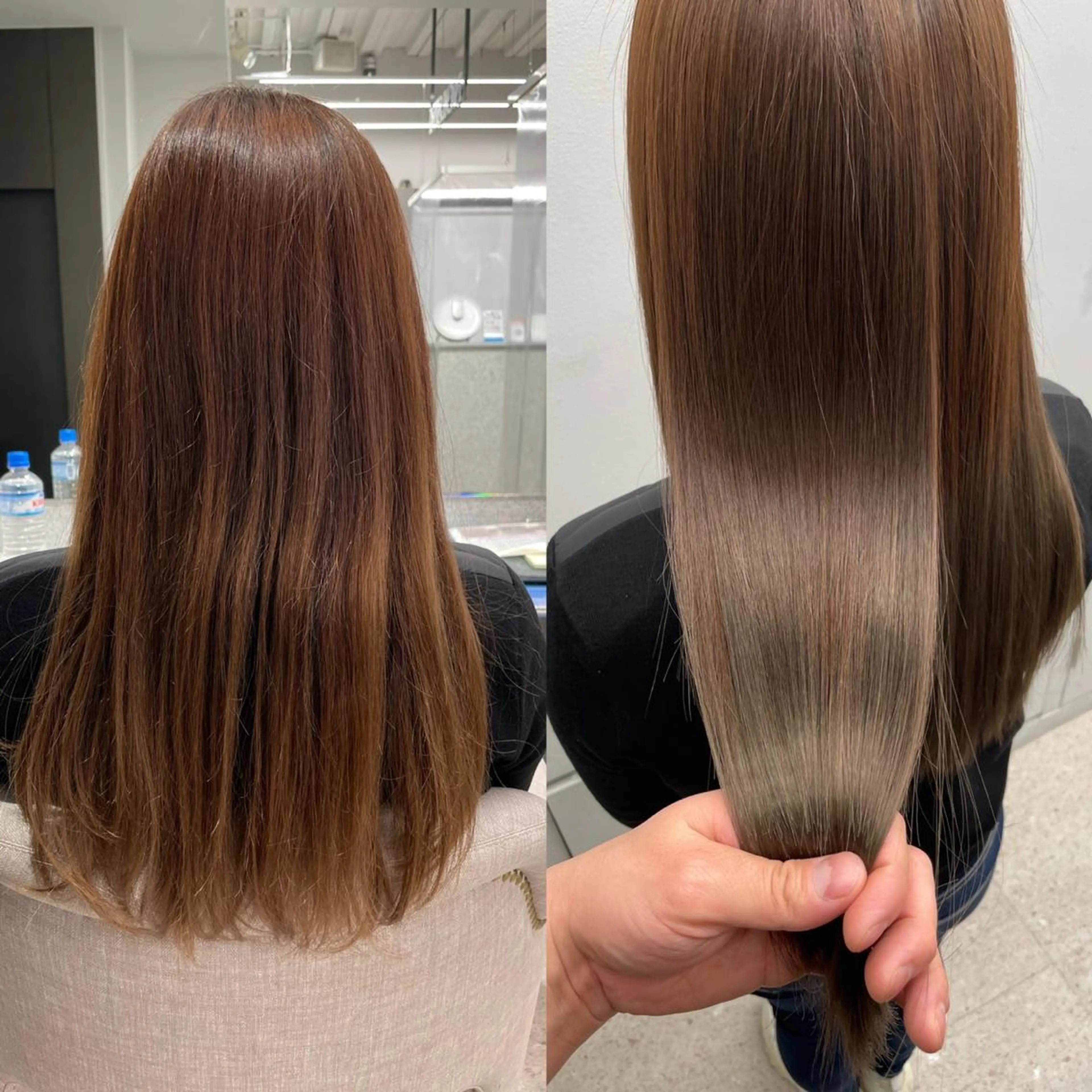 ロング カラー 指名支持率NO.1 スタイリストのヘアスタイル