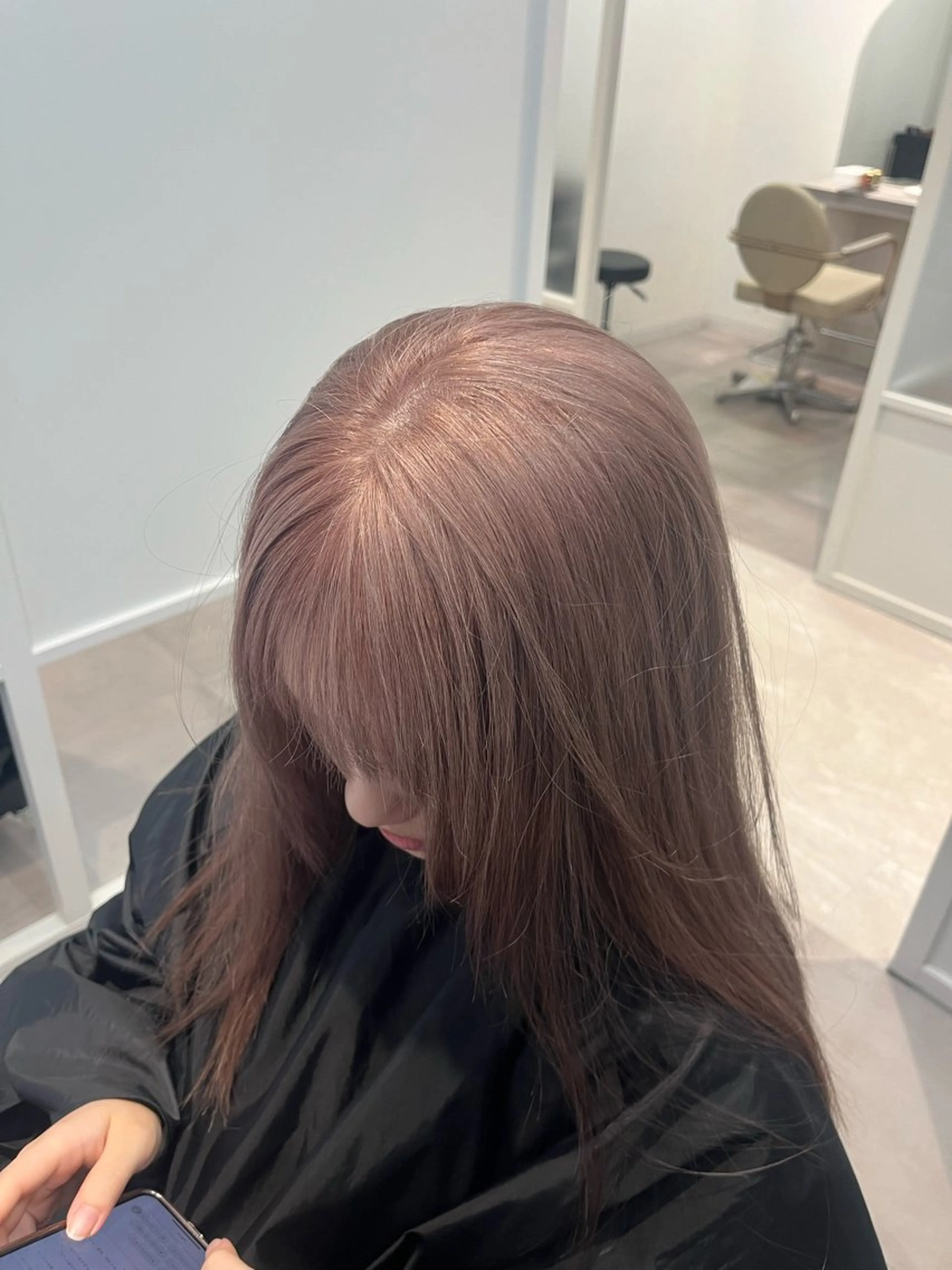 ロング カラー みう/仙台/暖色/ 艶髪/顔周りカットのヘアスタイル