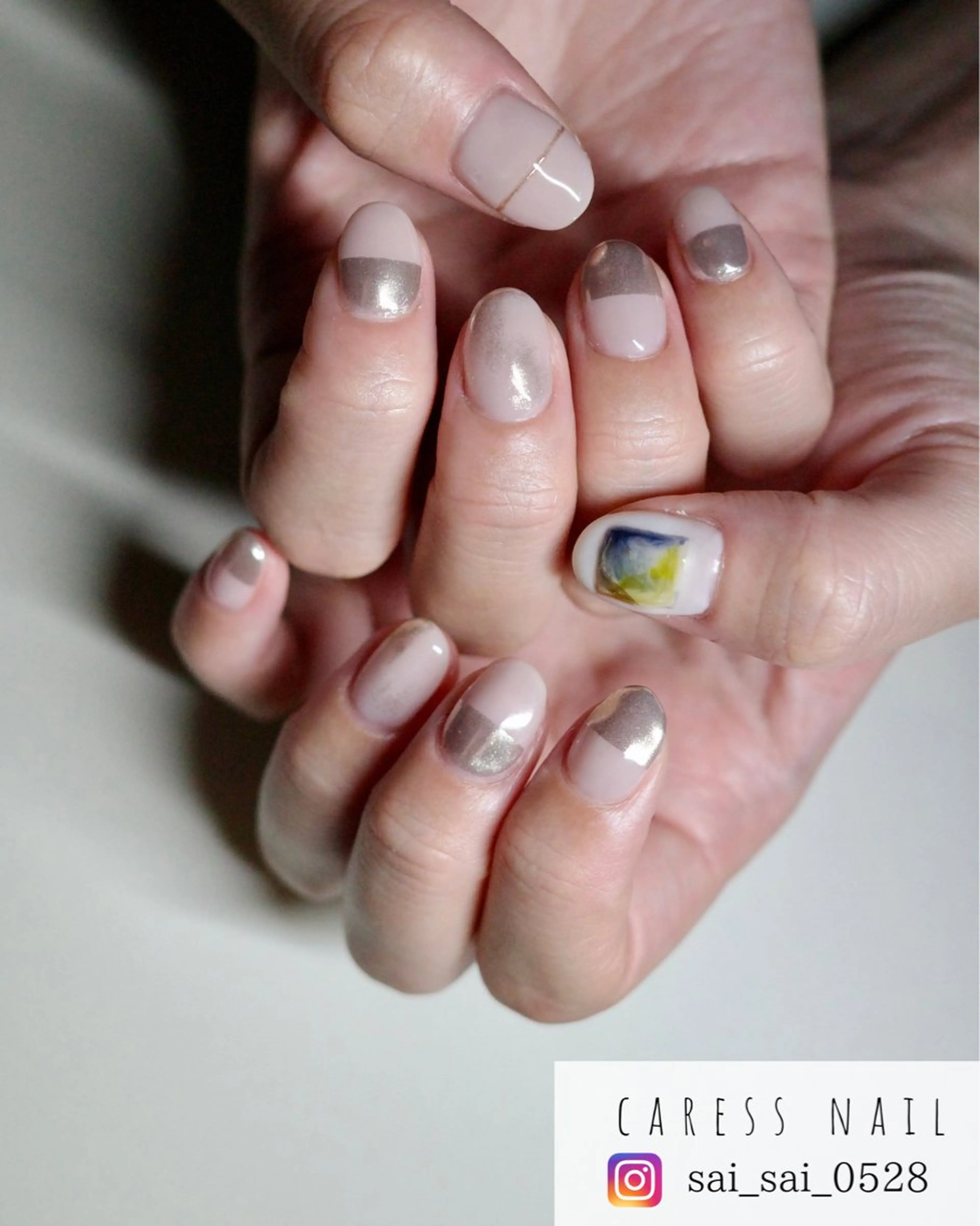 ネイル caress  nail カレスネイル　代々木上原所属・カレスネイル さいのネイルデザイン