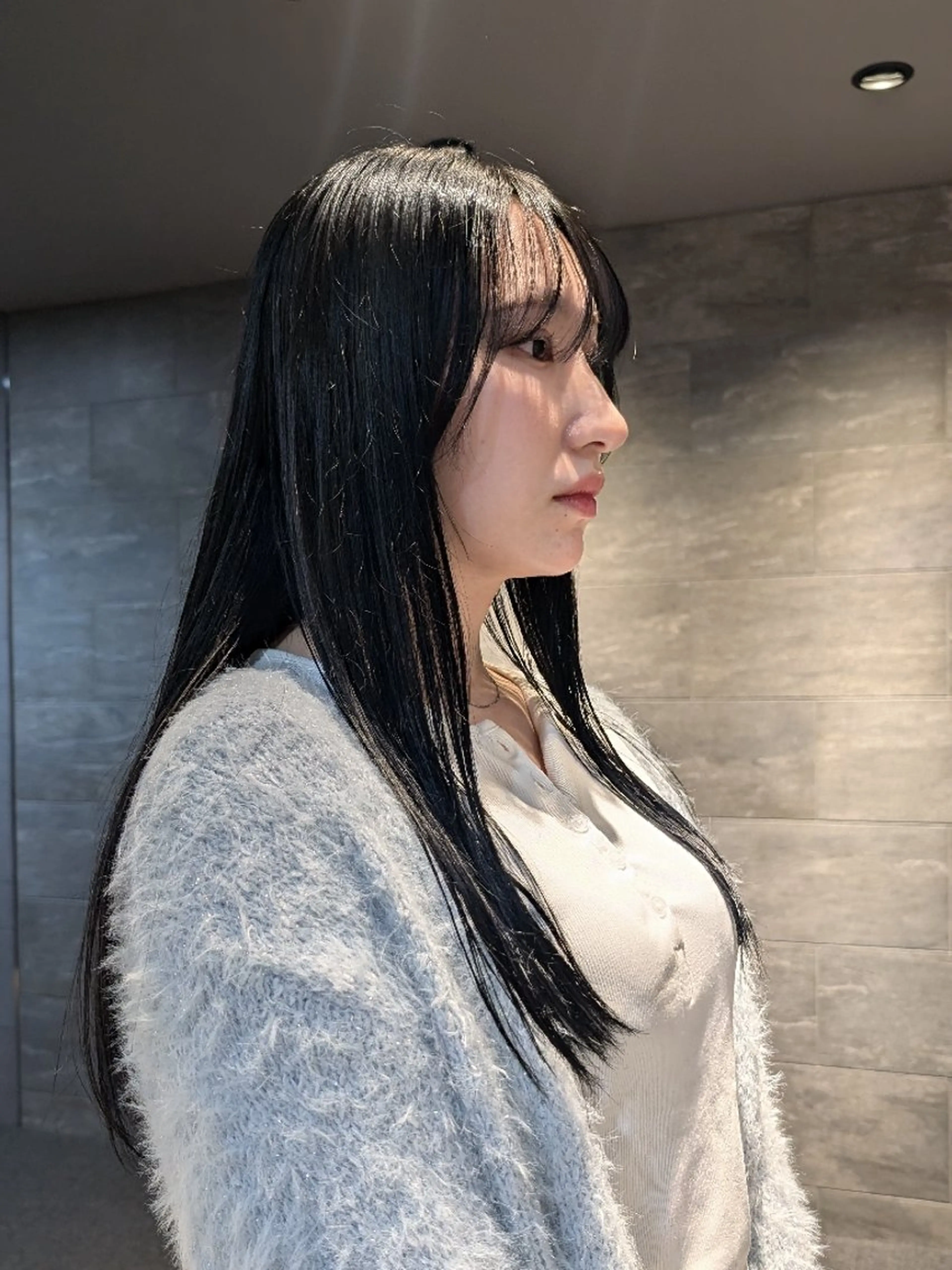 ロング ヘアカラー ツヤ髪🎀暖色カラー さとあみのヘアスタイル