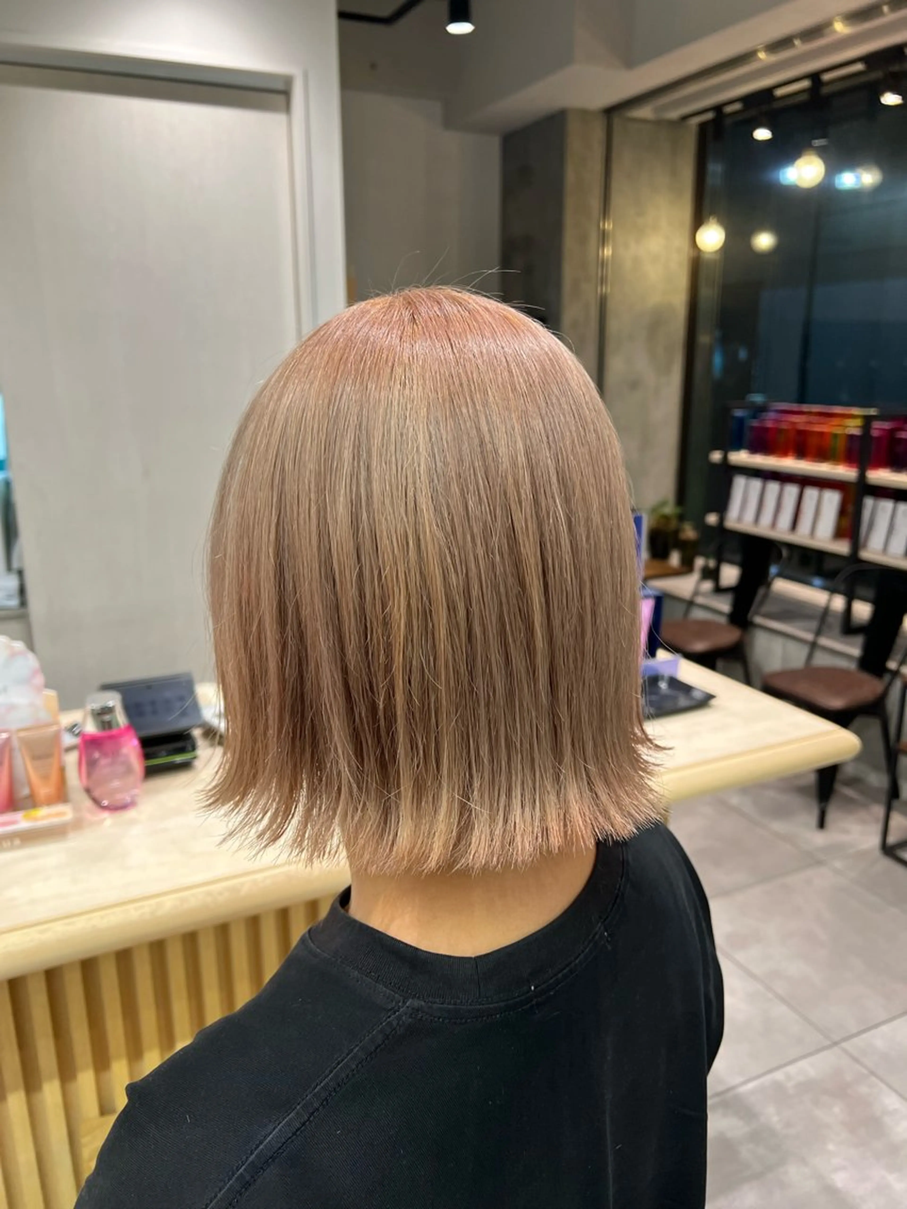 ショート ヘアカラー トリートメント 🌞レイヤー×カラー 前川那津美🌞のヘアスタイル
