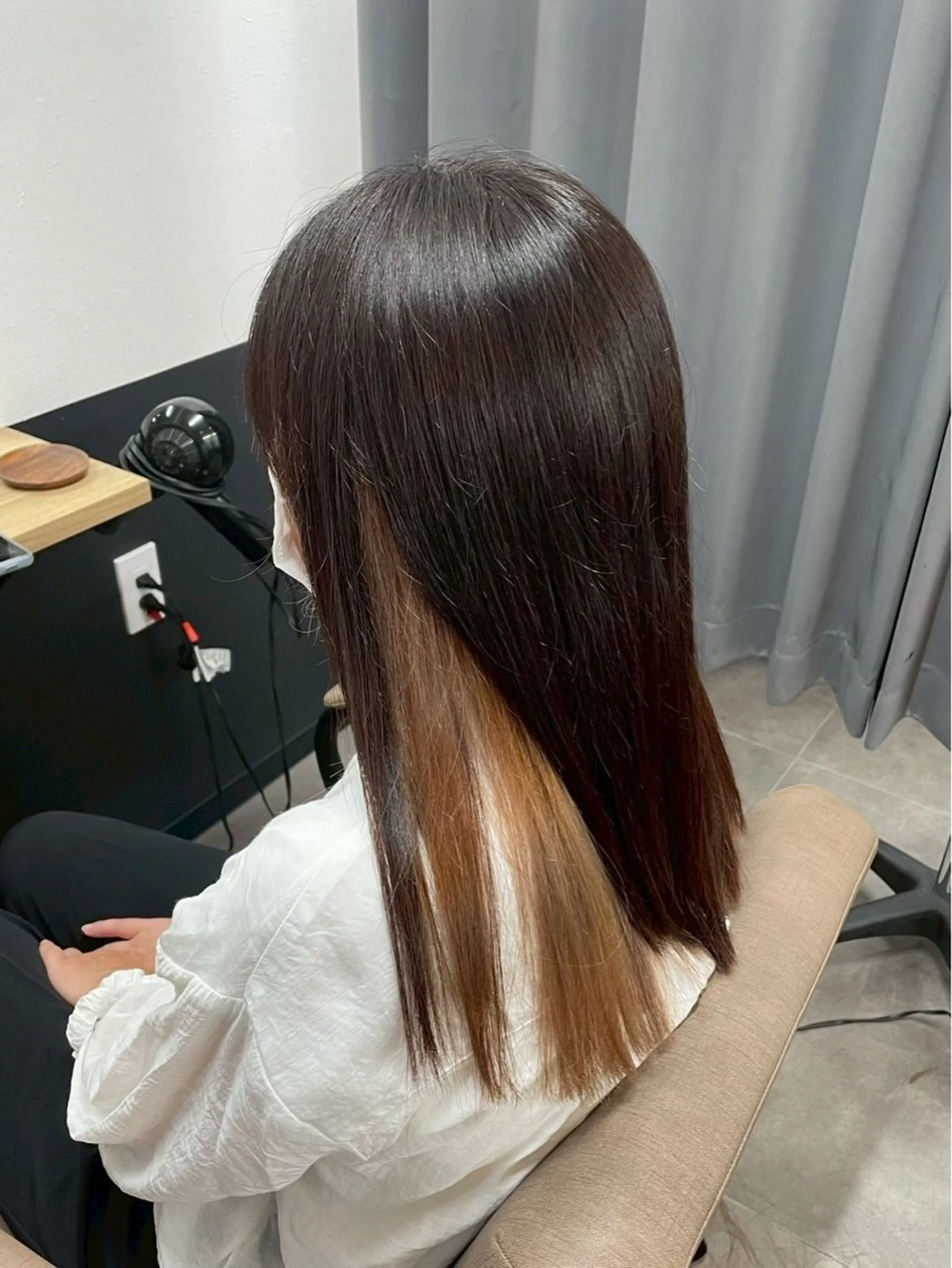 ロング カラー TELAHAIR蘇我2号店所属・原川 梨沙のヘアスタイル
