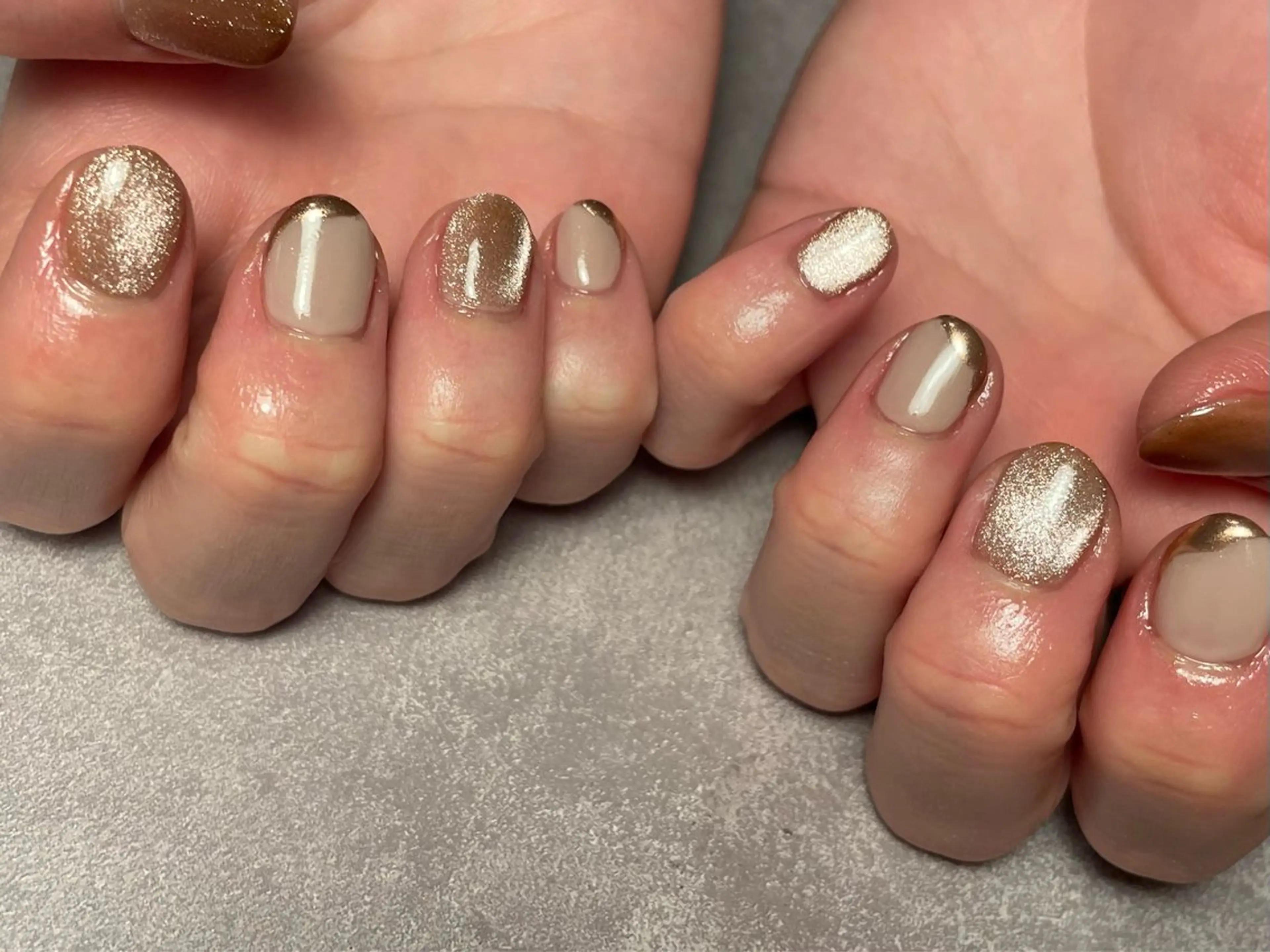 ネイル ハンドネイル total beauty TLIENGLE［ﾄﾘｱﾝｸﾞﾙ］所属・tliengle ［ﾄﾘｱﾝｸﾞﾙ］のネイルデザイン