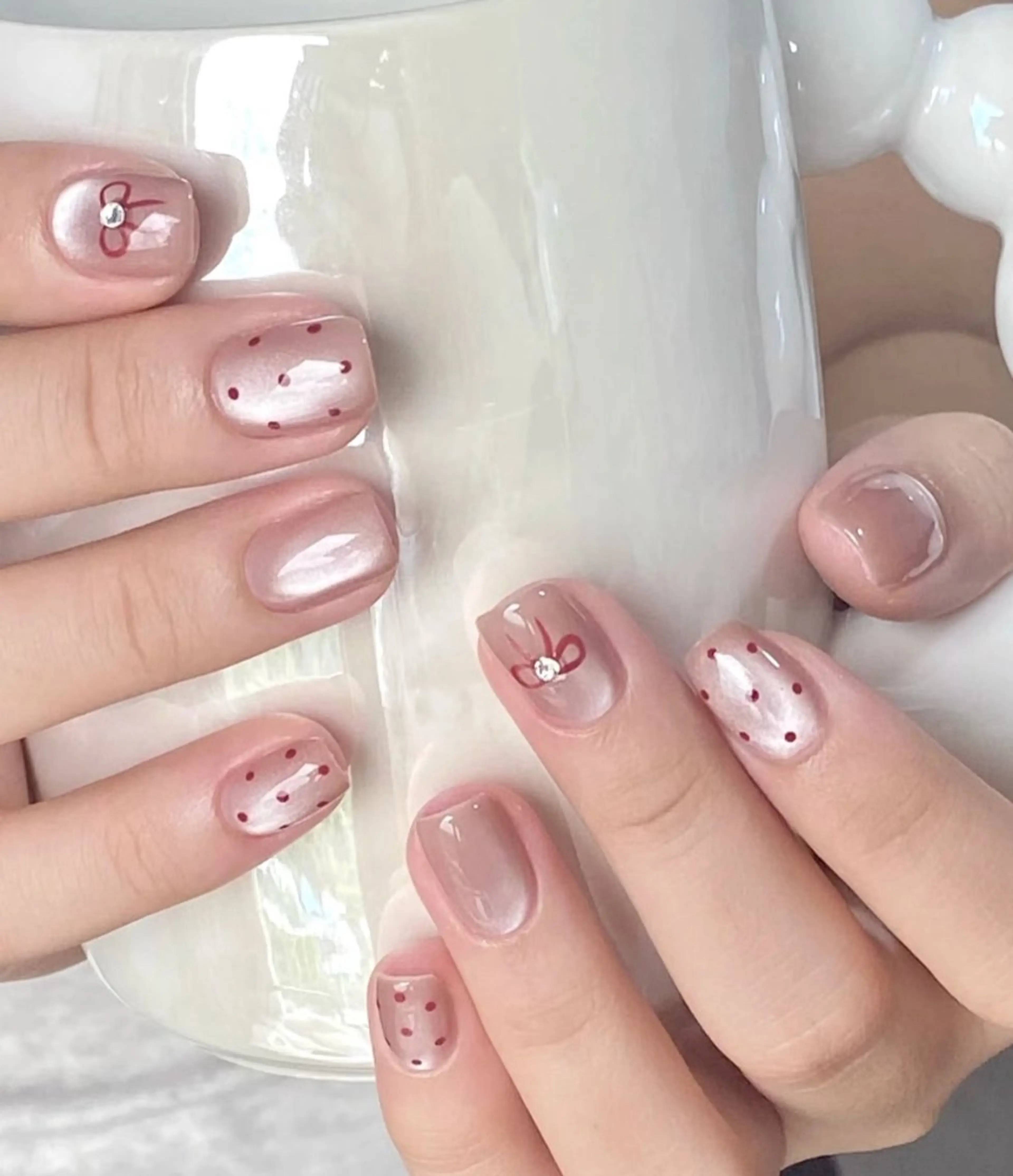 【ソフトジエルオフ無料!】💅持ち込みデザインやり放題180分🥰ストーン&パーツ付き✨厚み出し込み✨パラジエル追加可の写真