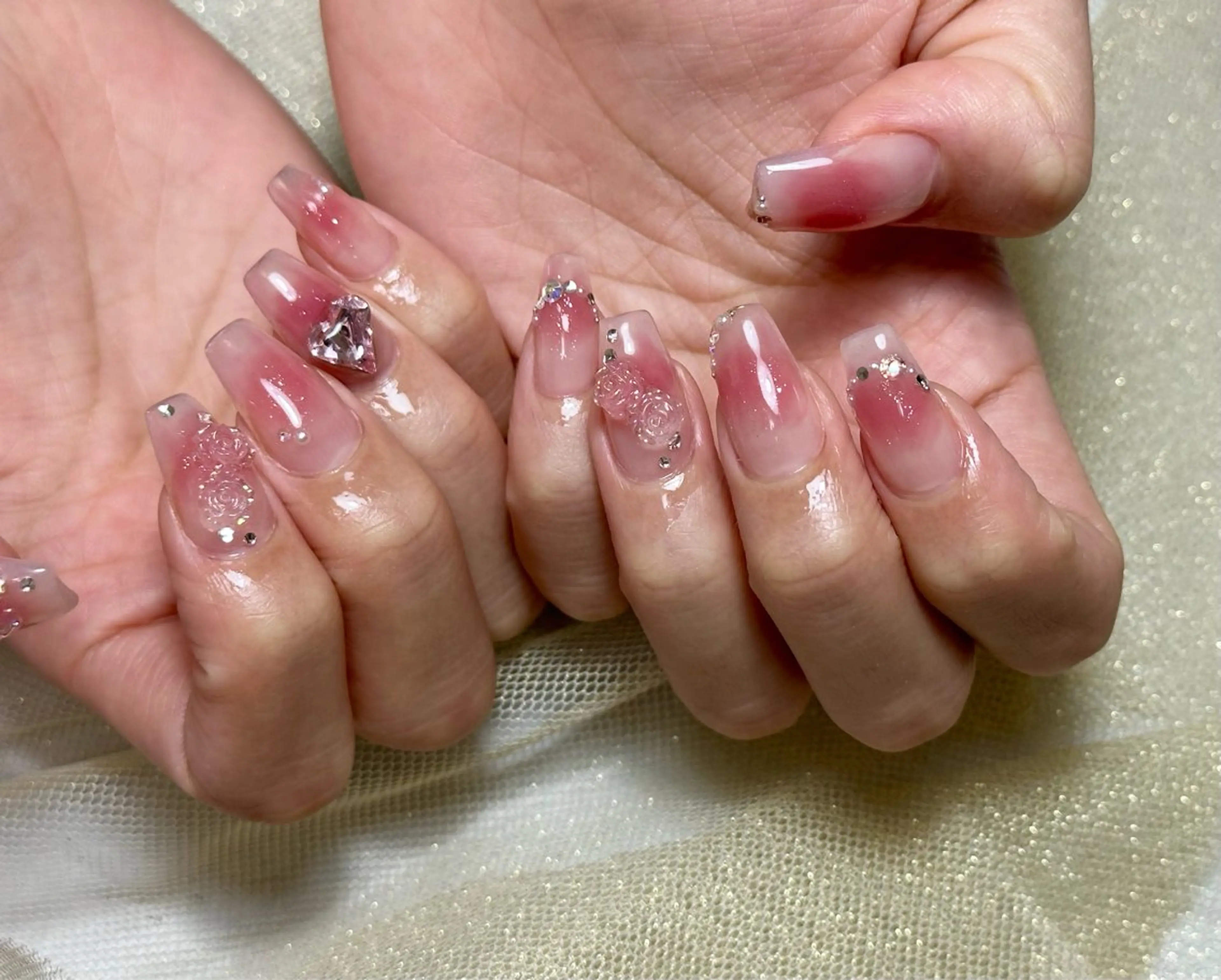 ネイル ハンドネイル three 0 nail spaceのネイルデザイン
